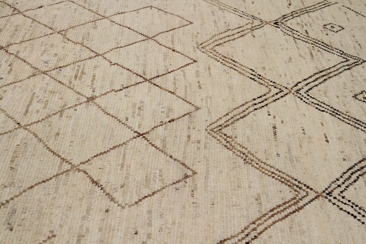 Thumbnail 15 for Afghanistan Moroccan Tribal Rug 90497