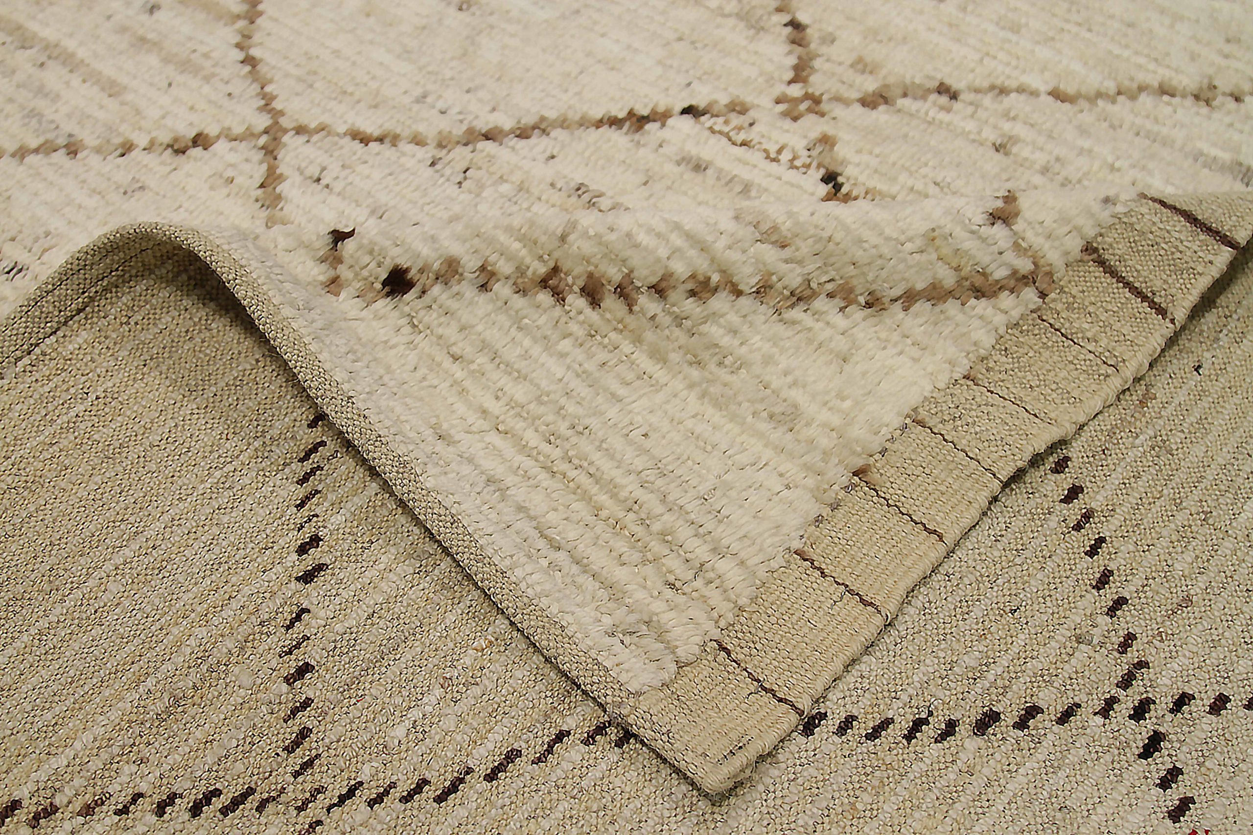 Thumbnail 4 for Afghanistan Moroccan Tribal Rug 90497