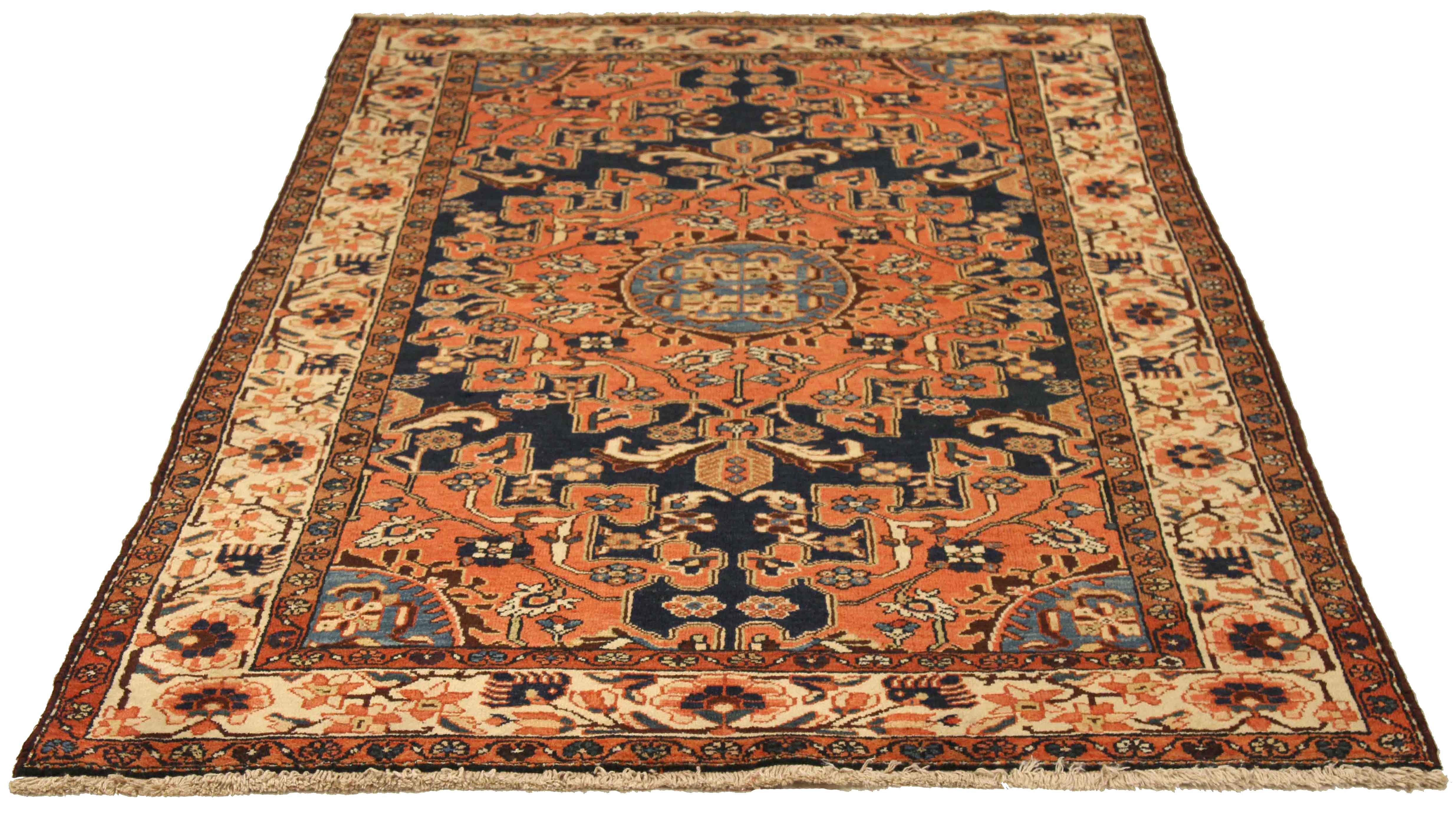 Thumbnail 4 for Antique Persian Hamadan Traditional Rug 75044