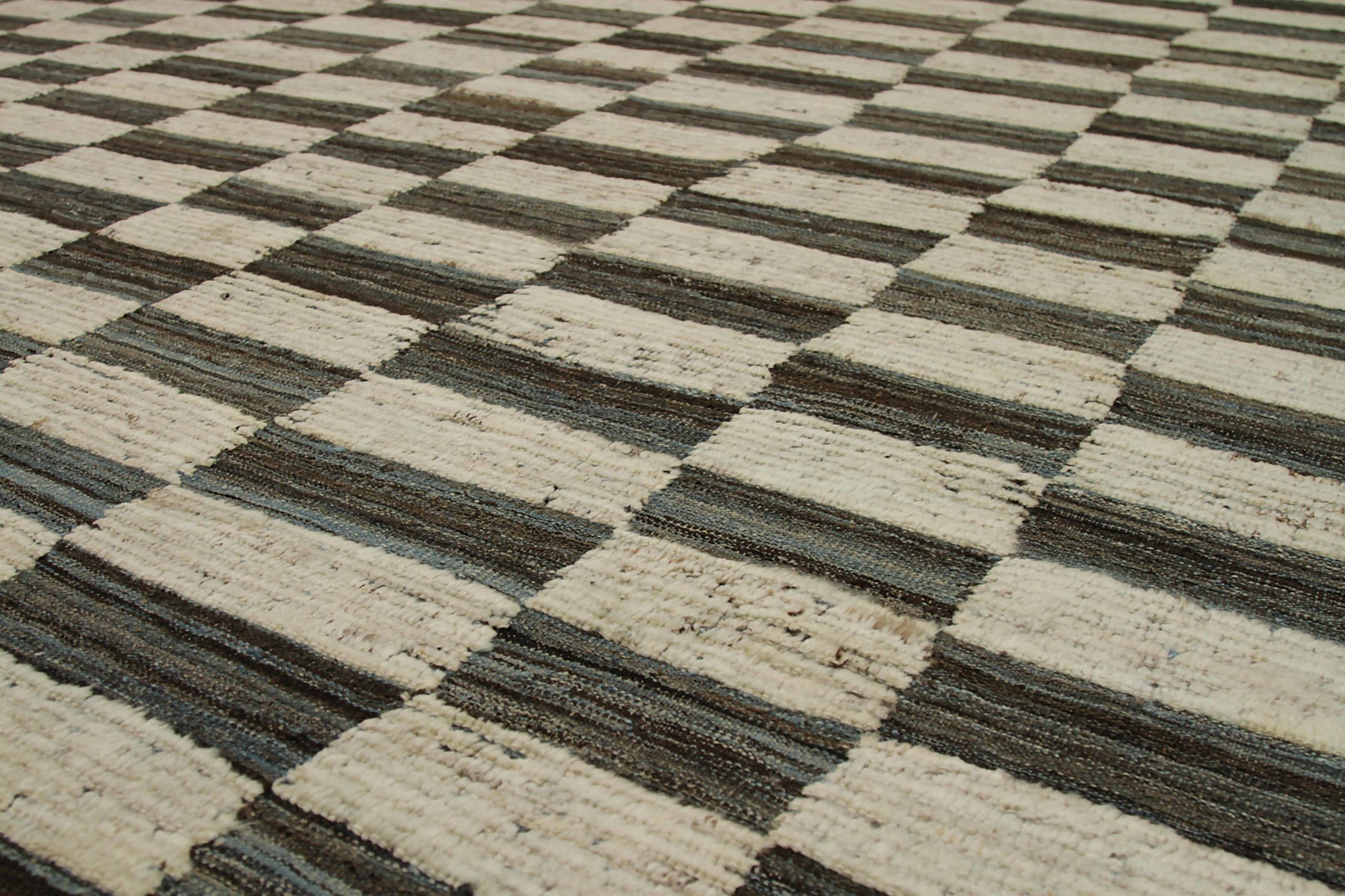 Thumbnail 10 for Afghanistan Moroccan Tribal Rug 90465