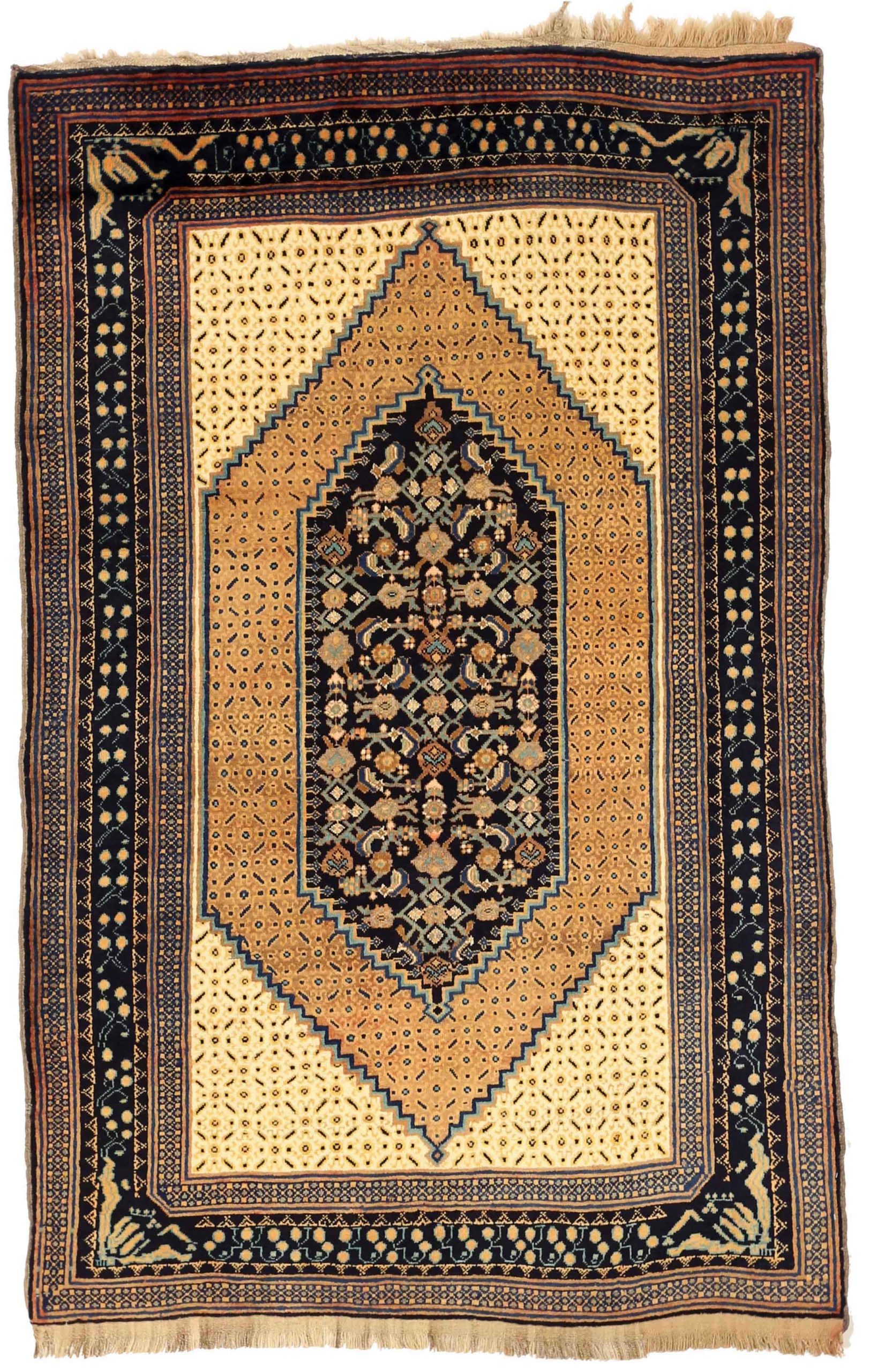 Thumbnail 3 for Antique Russia Karabagh Traditional Rug 75045