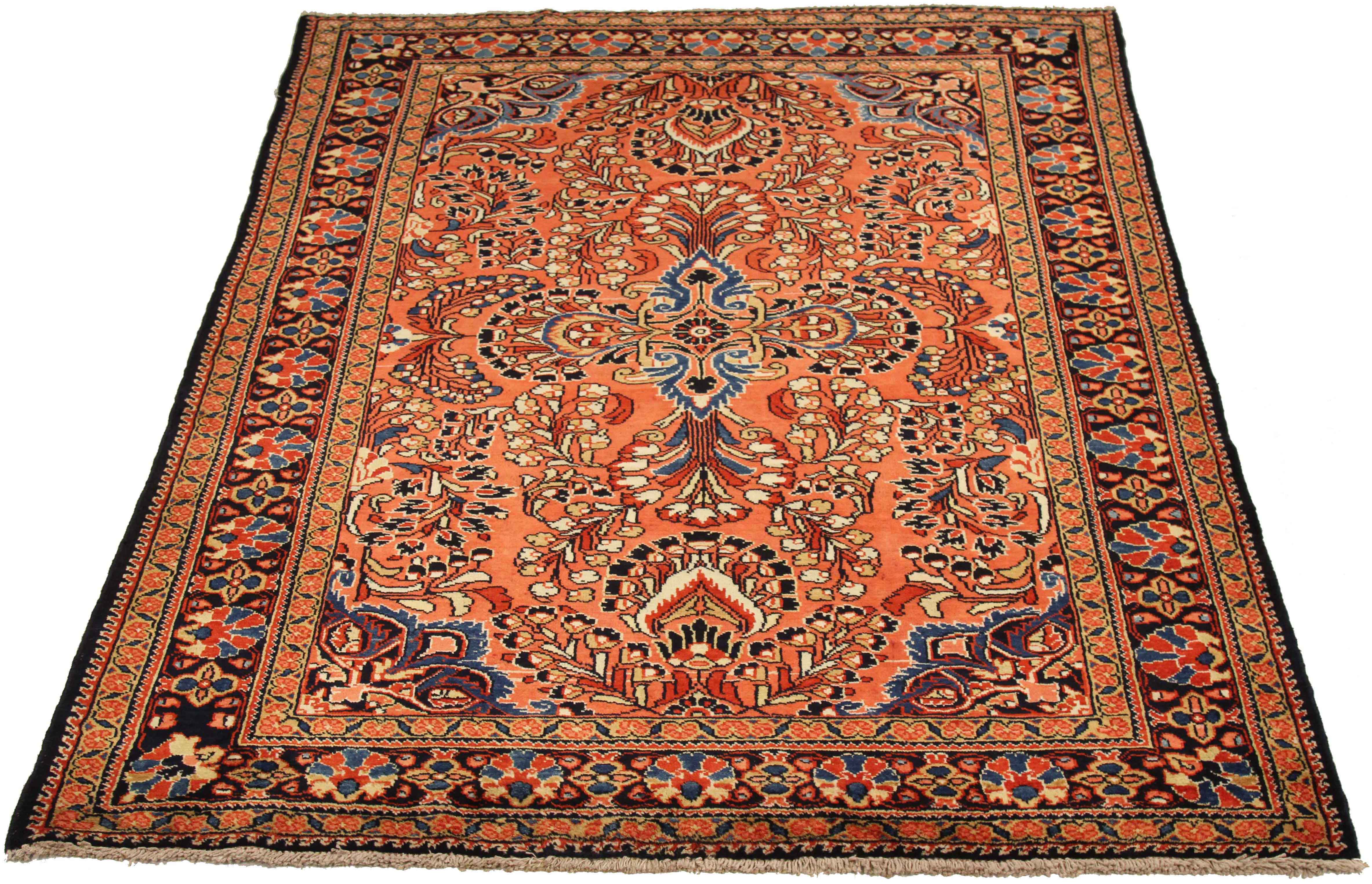 Thumbnail 2 for Antique Persian Hamadan Traditional Rug 75046