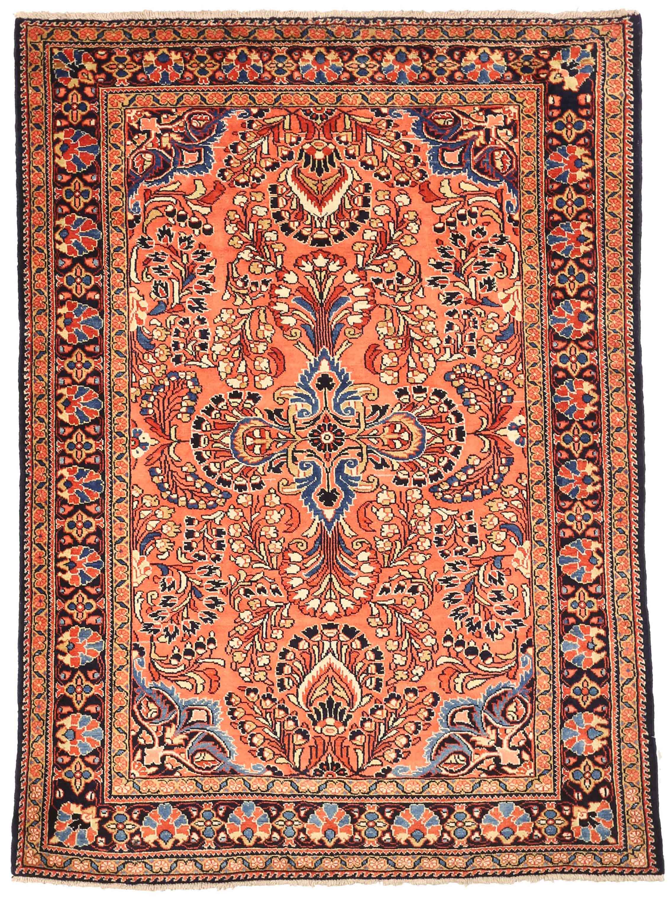 Thumbnail 4 for Antique Persian Hamadan Traditional Rug 75046