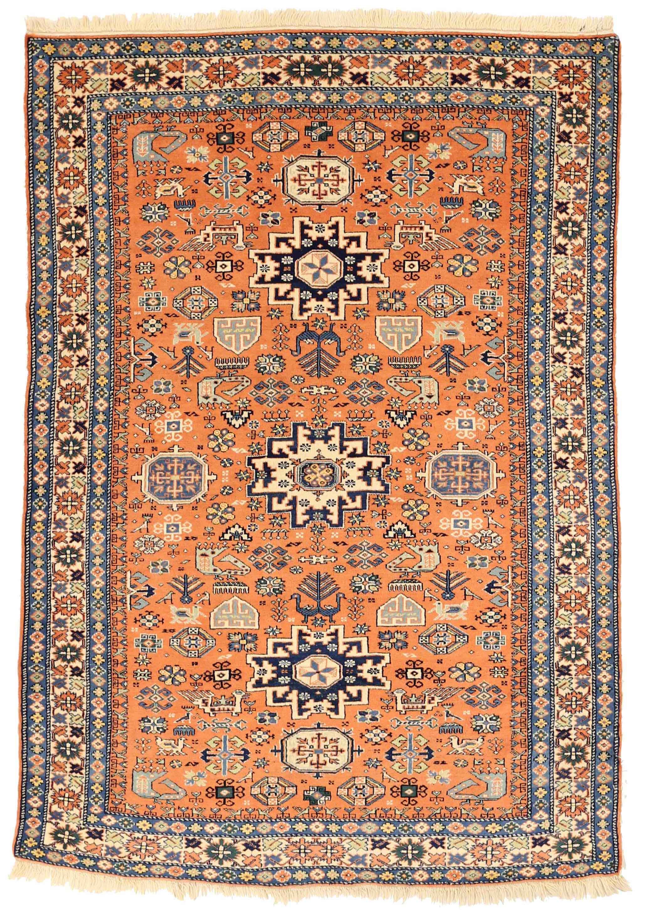 Thumbnail 4 for Antique Russia Traditional Rug 75049