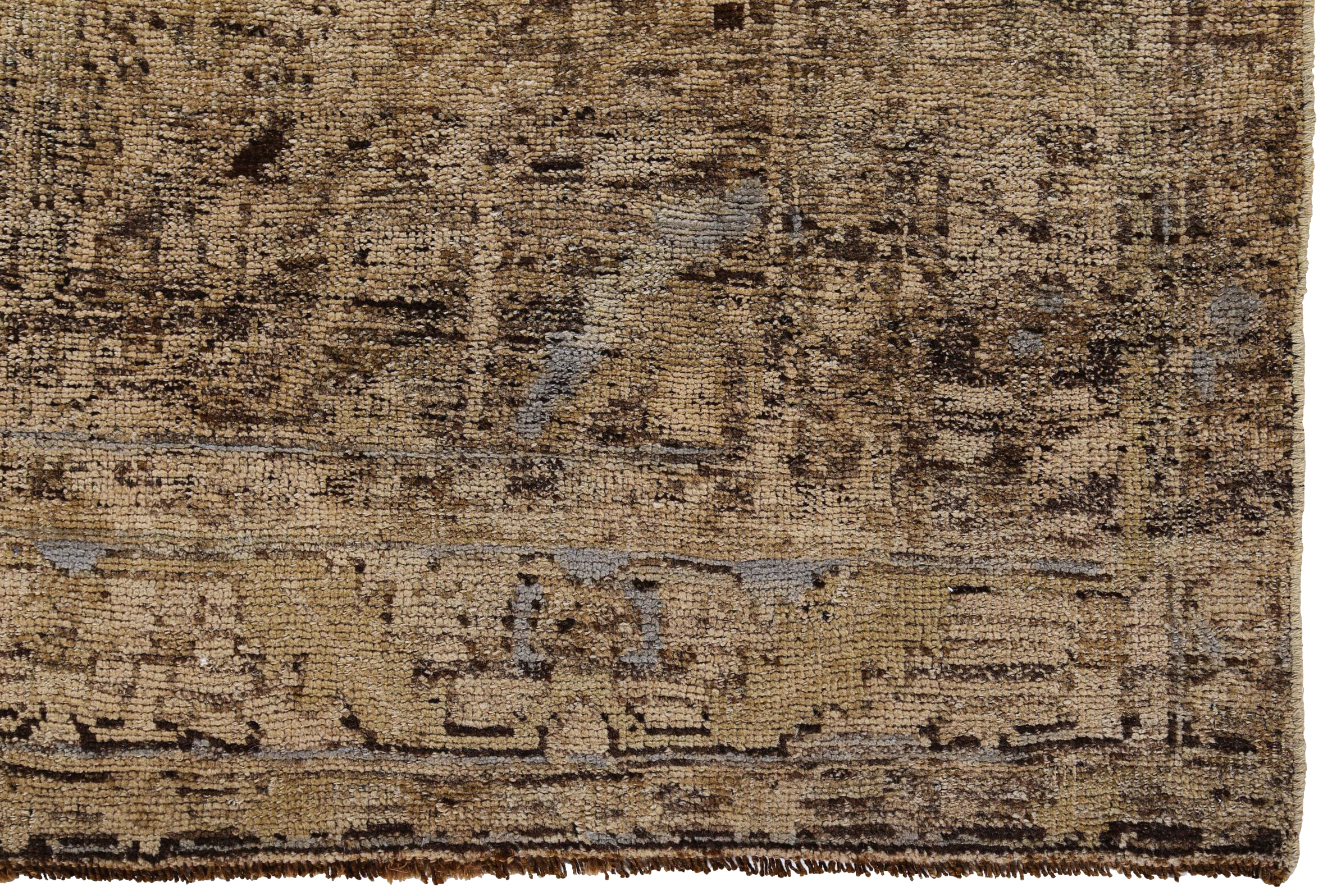 Thumbnail 4 for Antique Persian Bijar Transitional Rug 89622