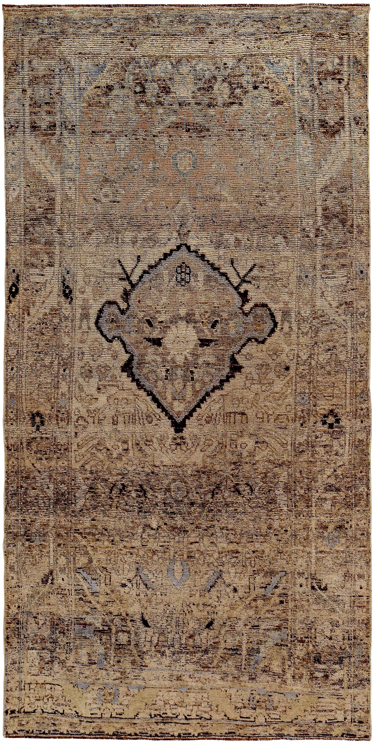 Thumbnail 3 for Antique Persian Bijar Transitional Rug 89622