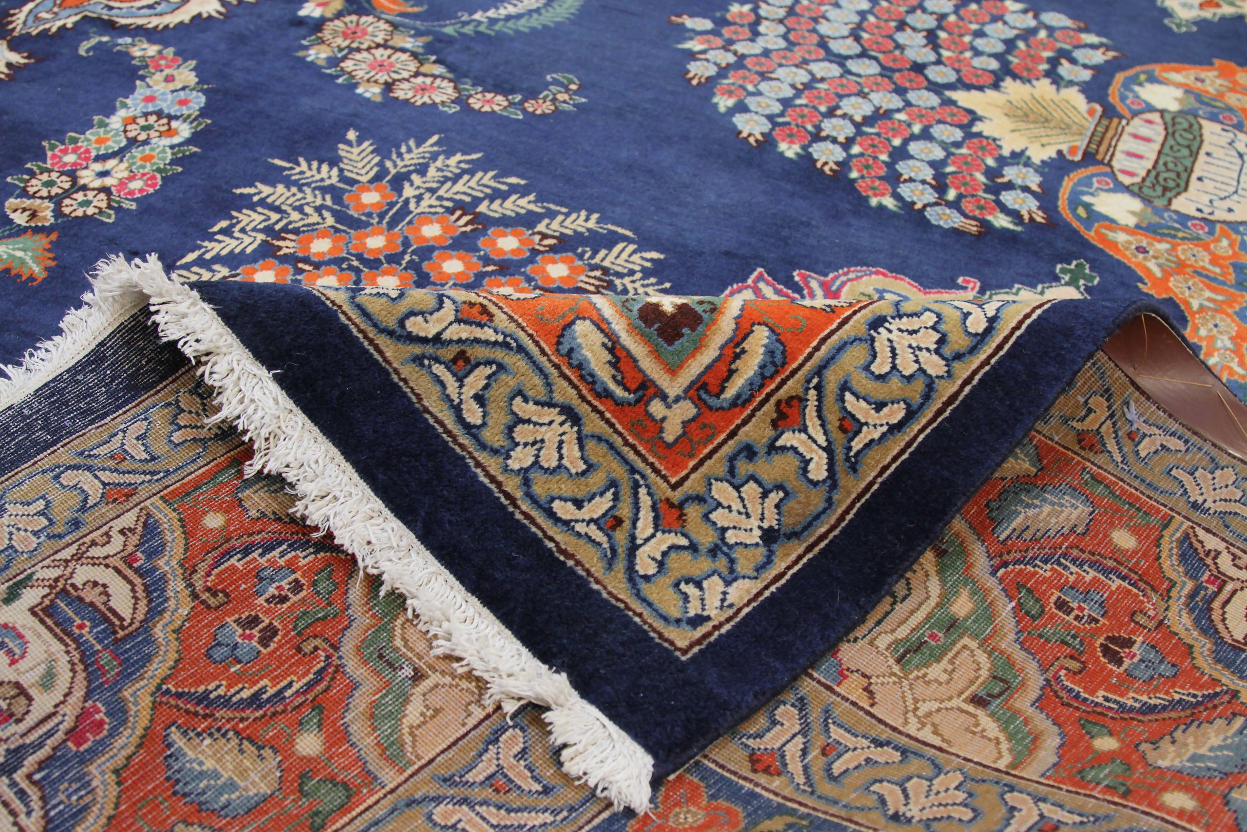 Thumbnail 6 for Antique Persian Kashmar Traditional Rug 89613