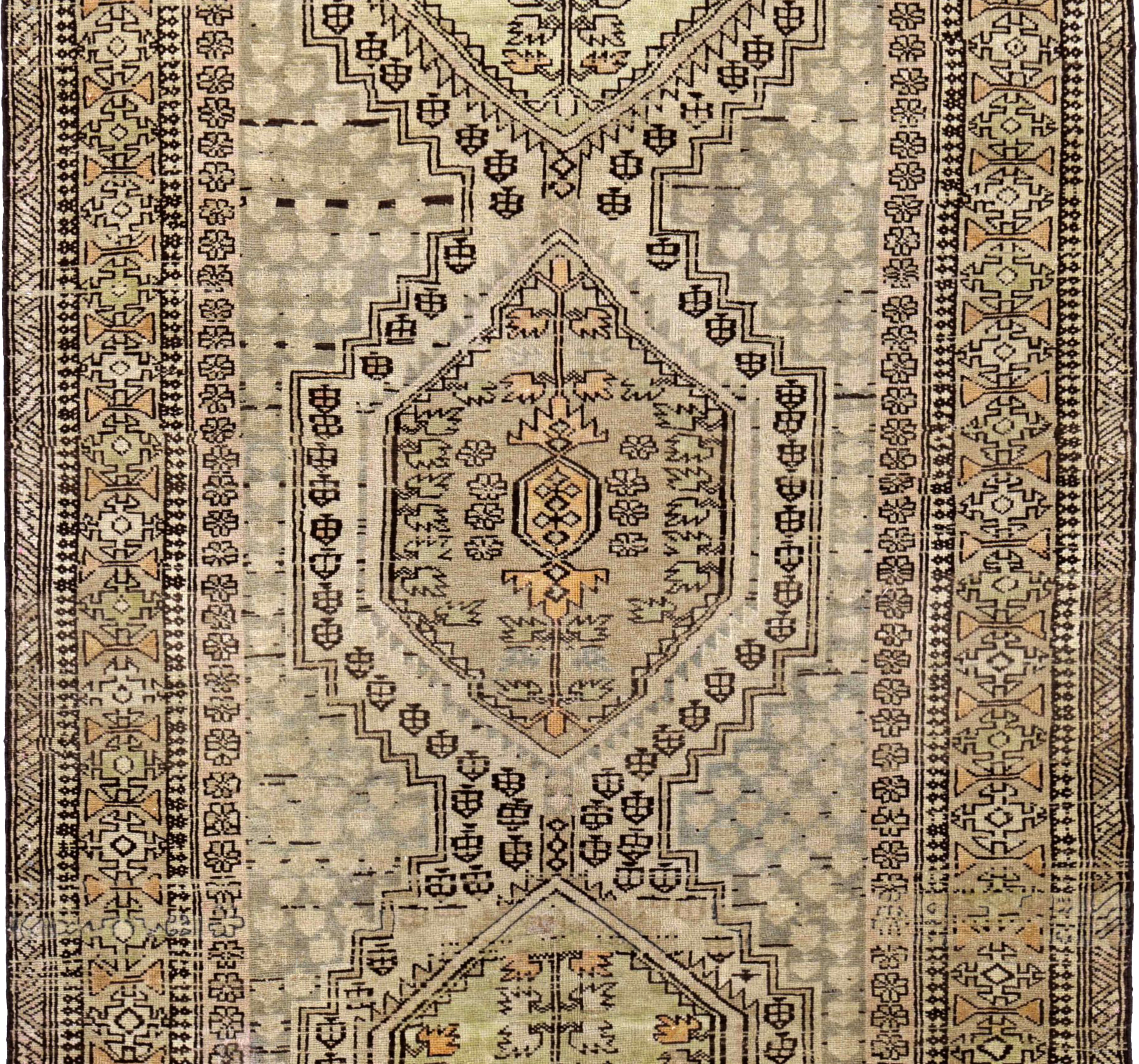 Thumbnail 2 for Antique Persian Azarbaijan Transitional Rug 91416