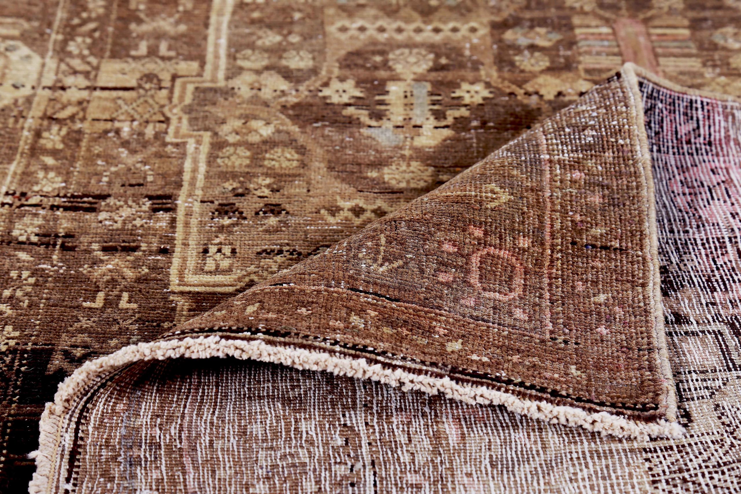 Thumbnail 11 for Antique Persian Bijar Transitional Rug 89616