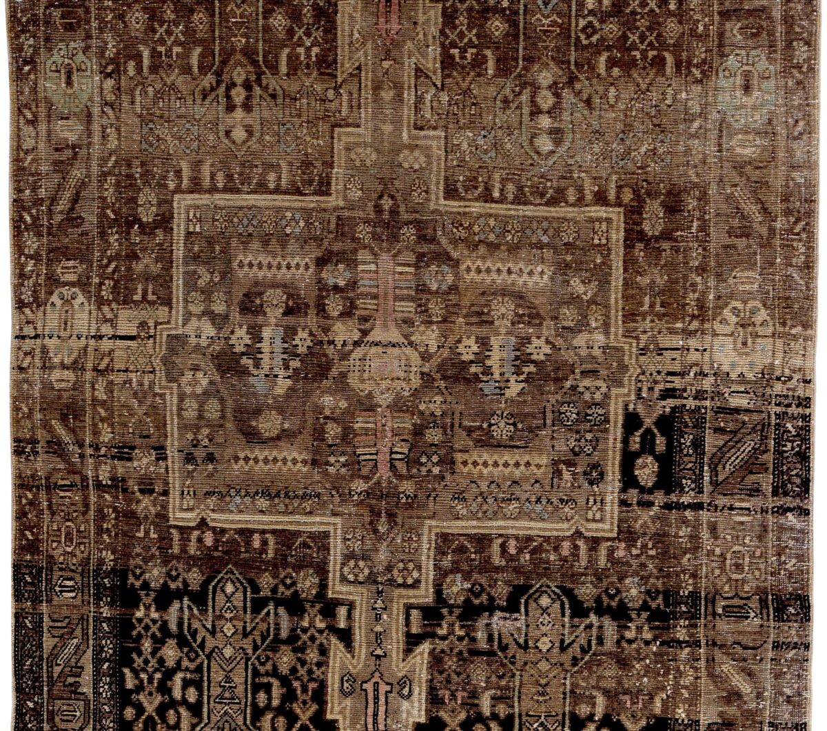 Thumbnail 14 for Antique Persian Bijar Transitional Rug 89616