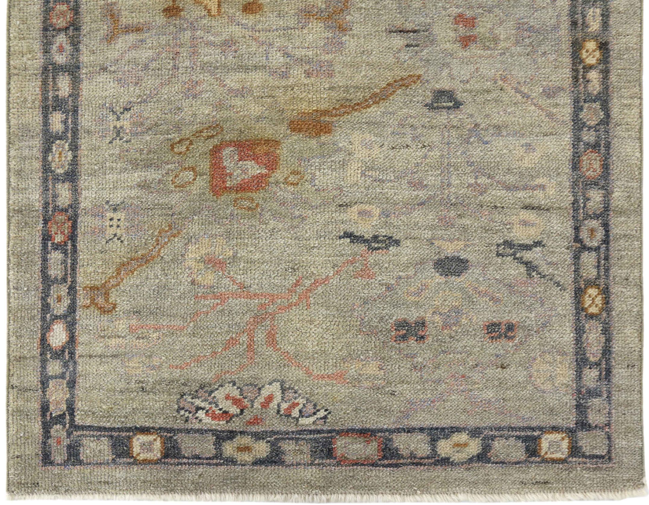 Thumbnail 2 for Turkey Oushak Tribal Rug 90701