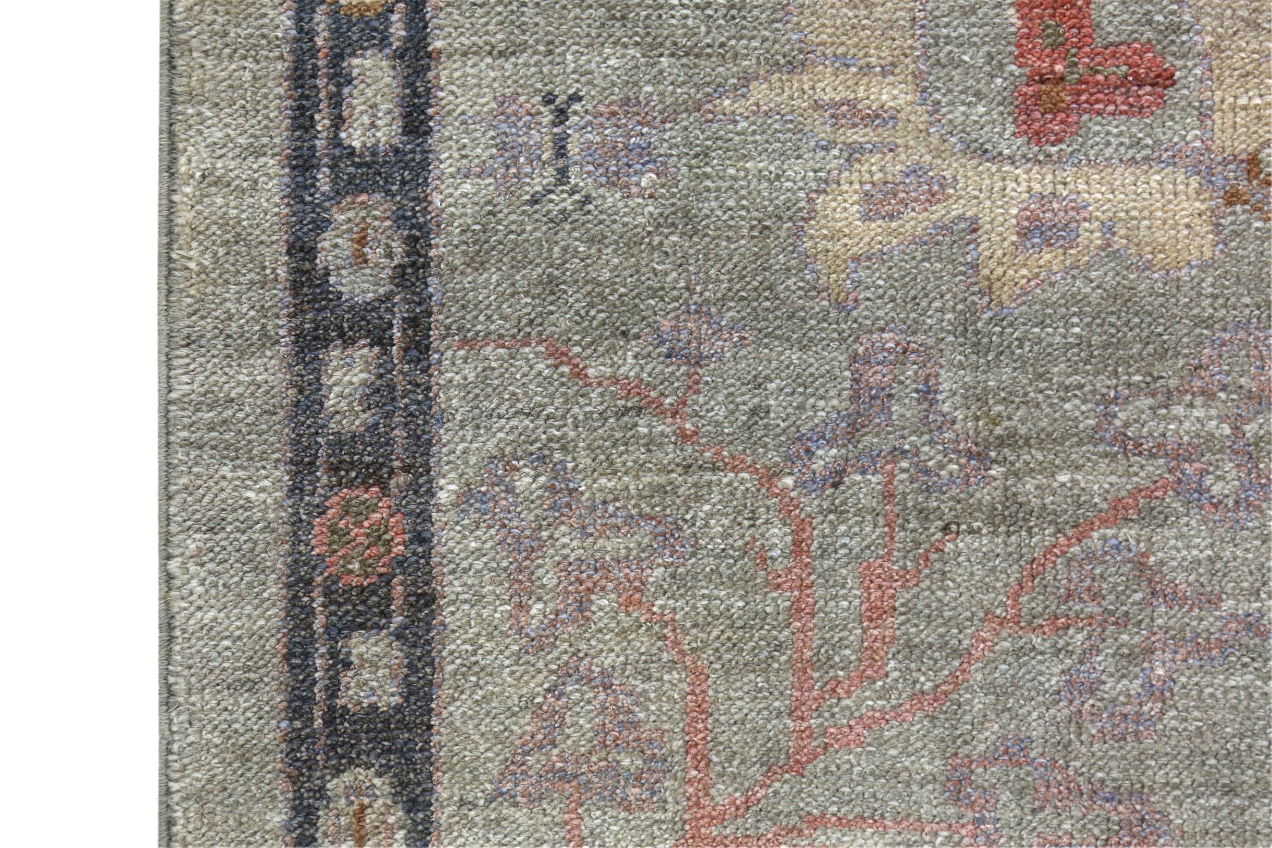 Thumbnail 15 for Turkey Oushak Tribal Rug 90701