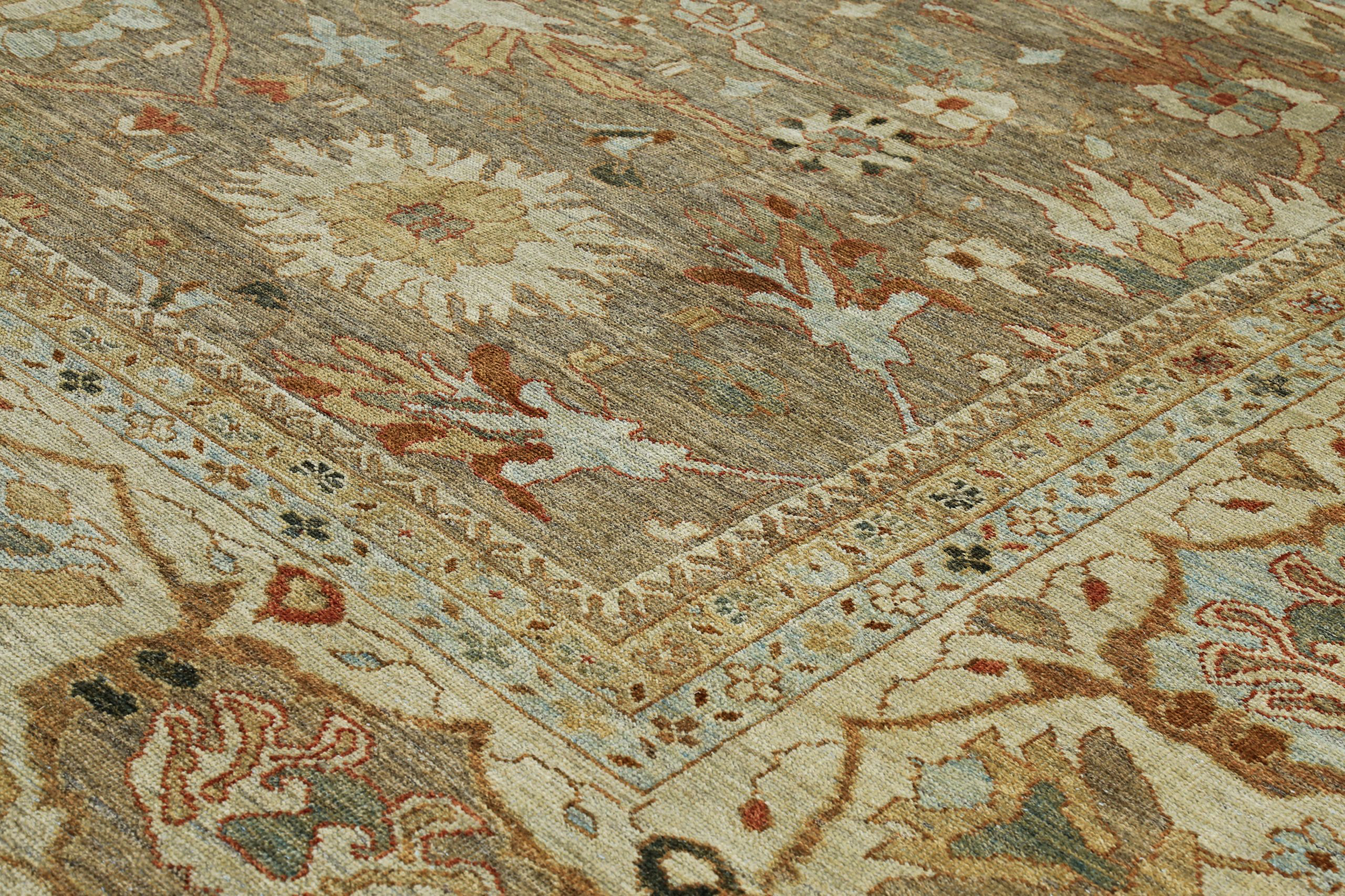 Thumbnail 3 for Antique Persian Sultanabad Traditional Rug 89557