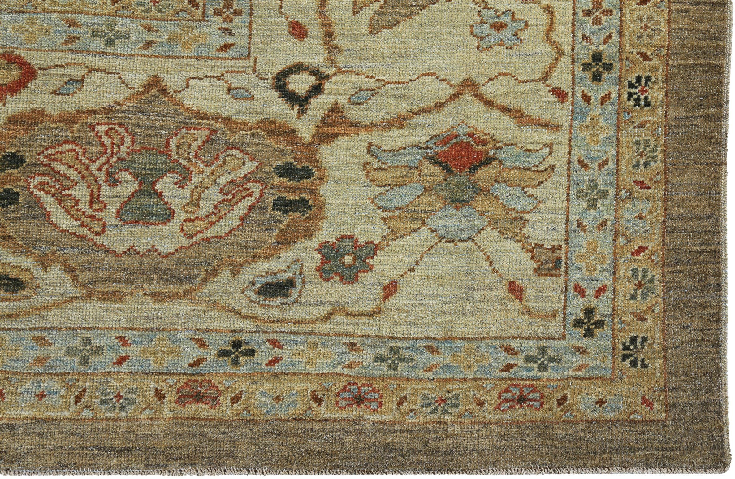 Thumbnail 4 for Antique Persian Sultanabad Traditional Rug 89557