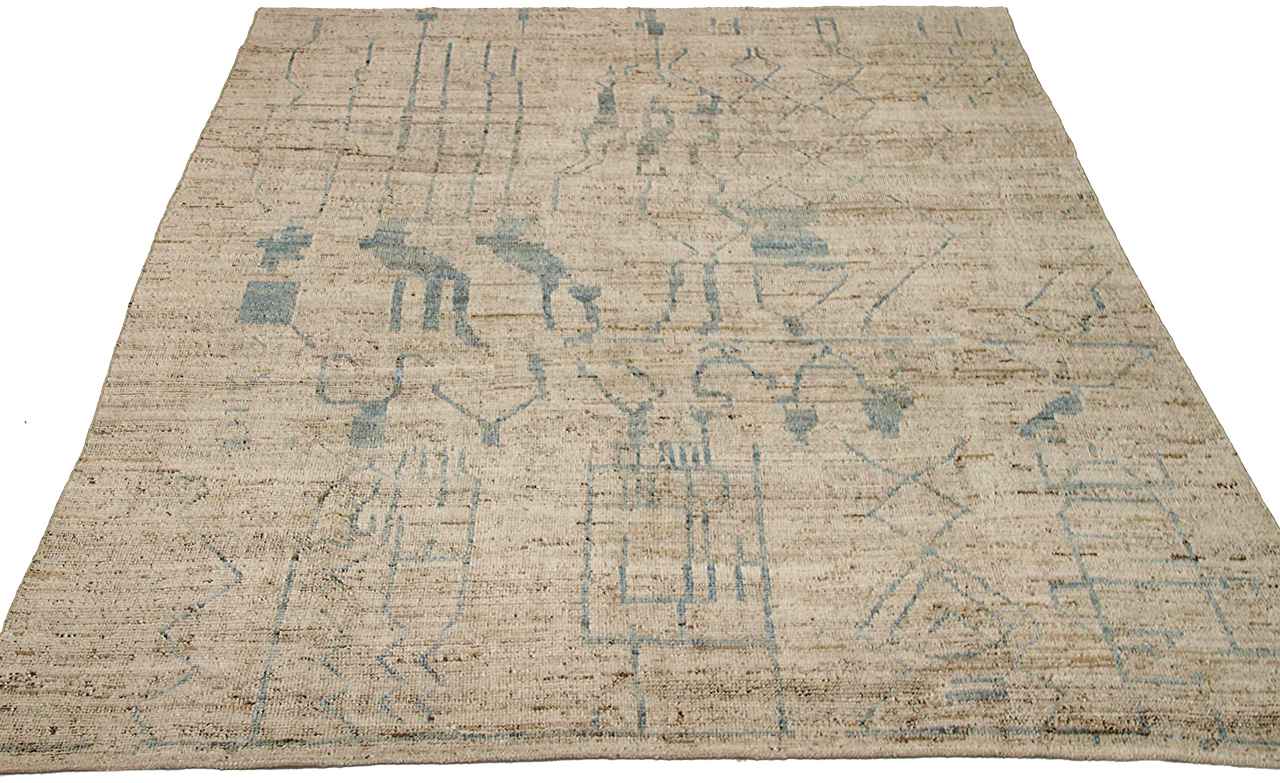 Thumbnail 9 for Afghanistan Moroccan Tribal Rug 90580