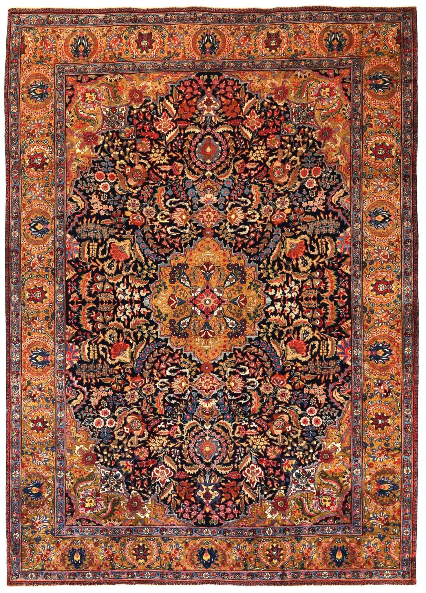 Thumbnail 3 for Antique Persian Traditional Rug 69914