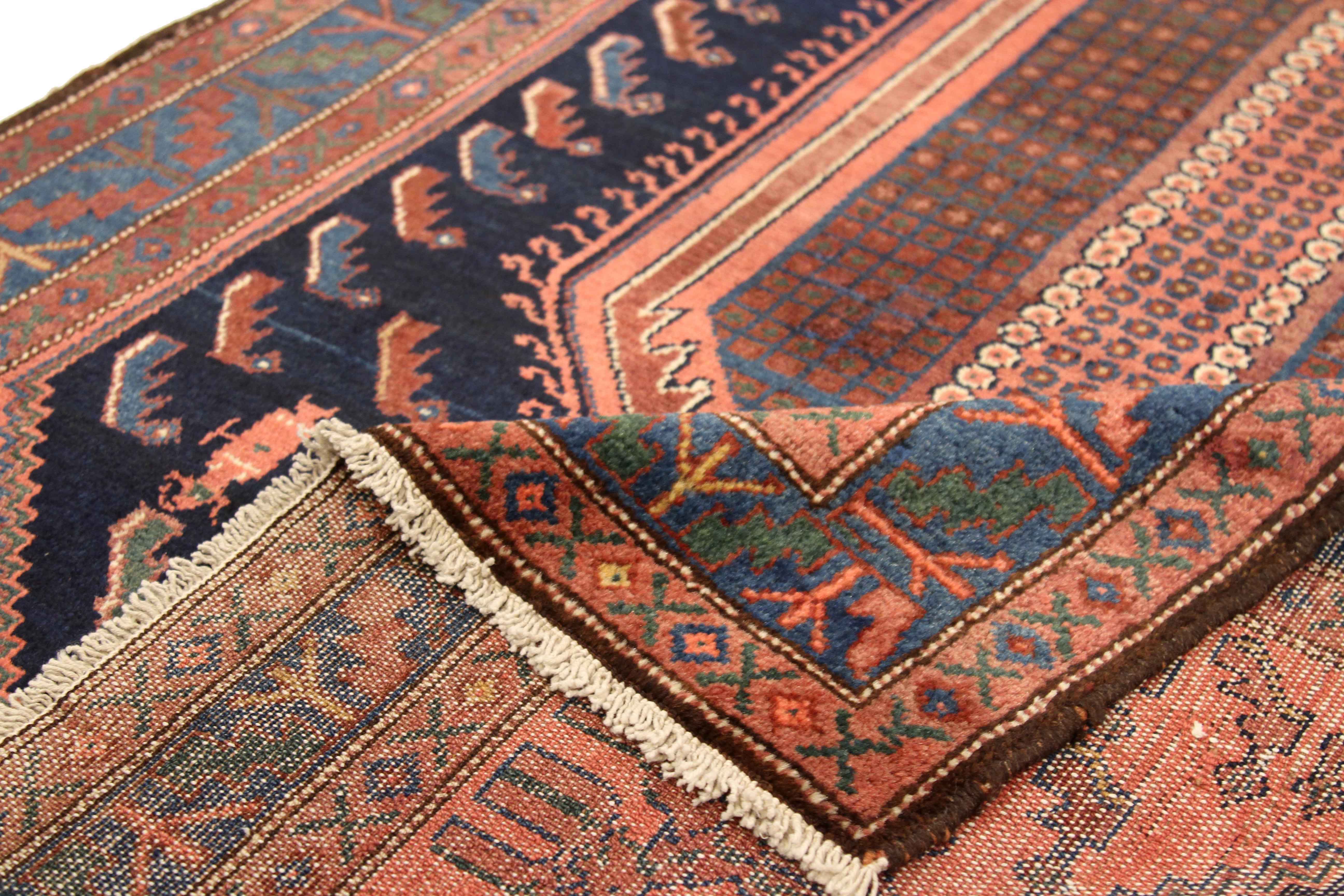 Thumbnail 2 for Antique Persian Kolyai Traditional Rug 75085