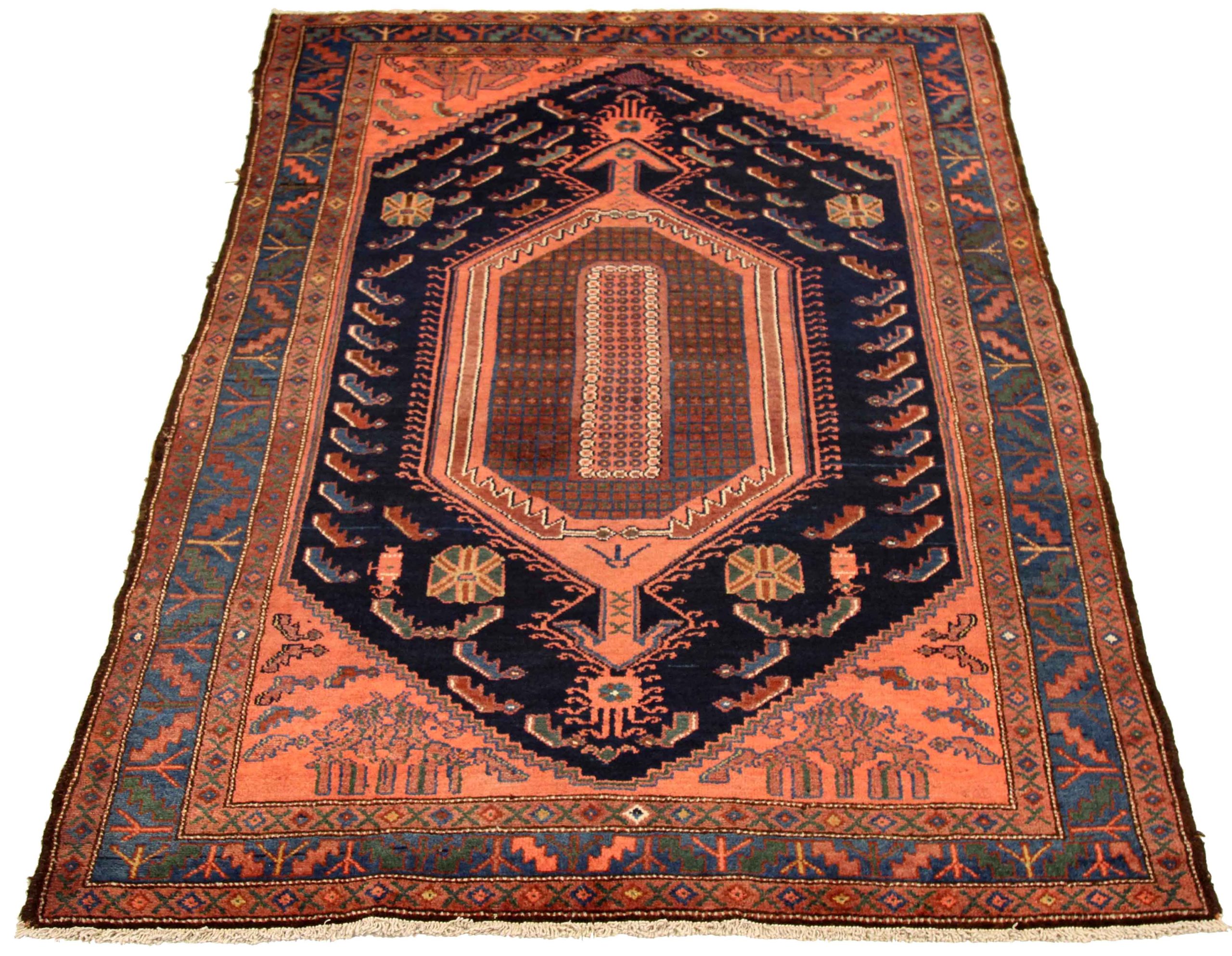 Thumbnail 4 for Antique Persian Kolyai Traditional Rug 75085