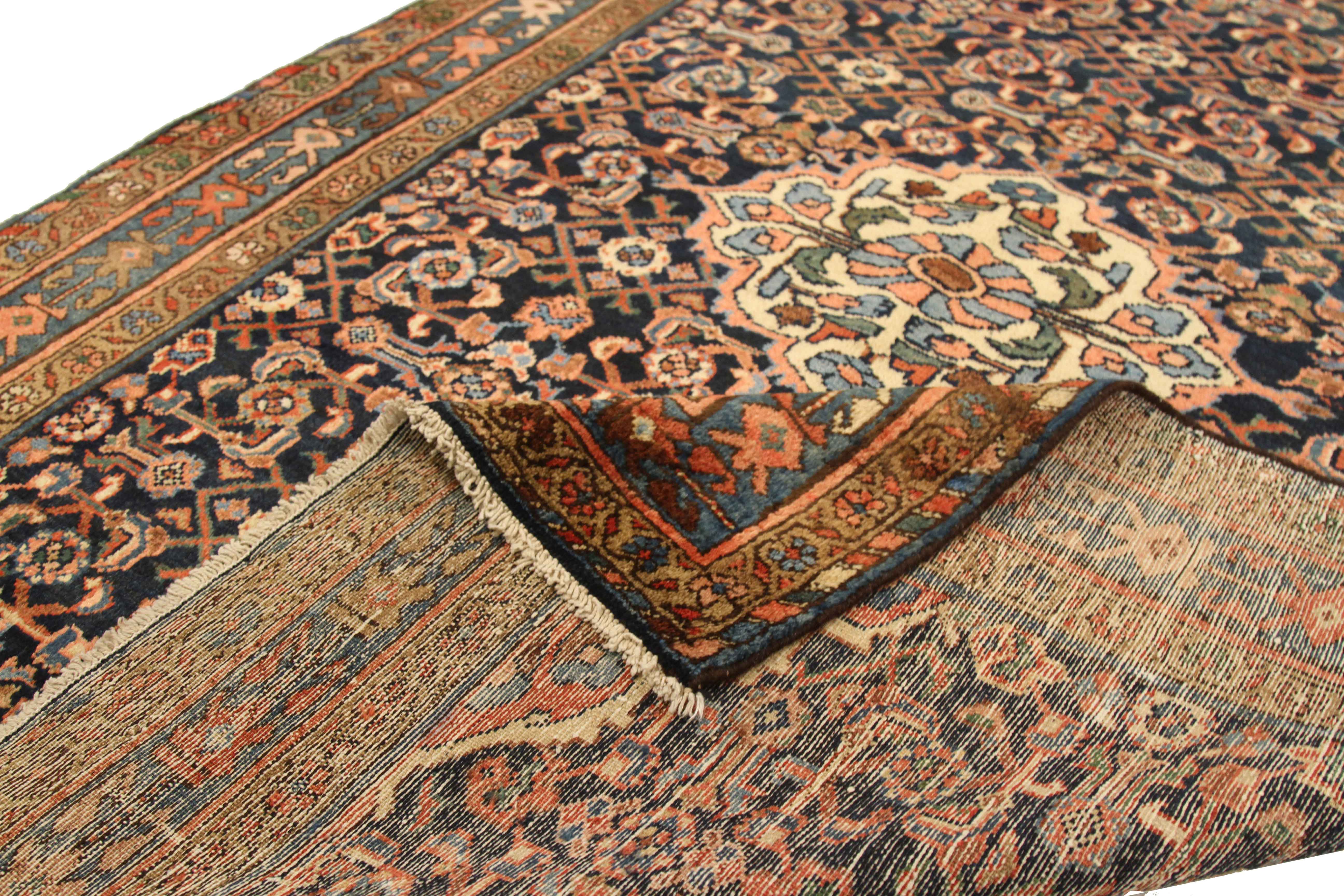 Thumbnail 2 for Antique Persian Hamadan Traditional Rug 75068