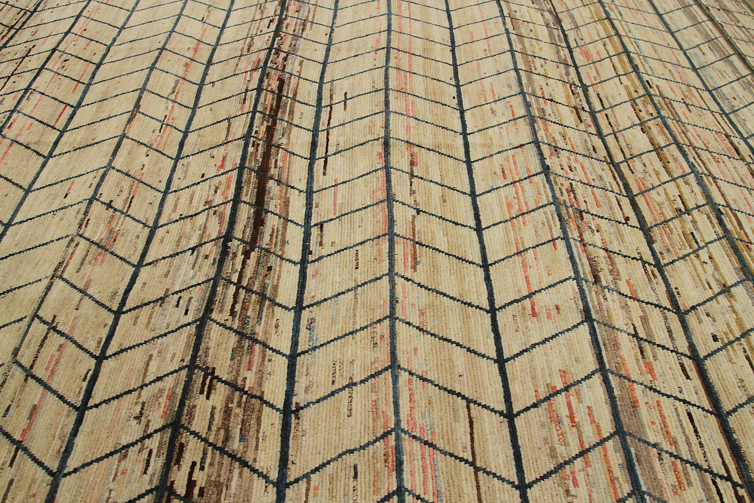 Thumbnail 2 for Afghanistan Moroccan Tribal Rug 90513