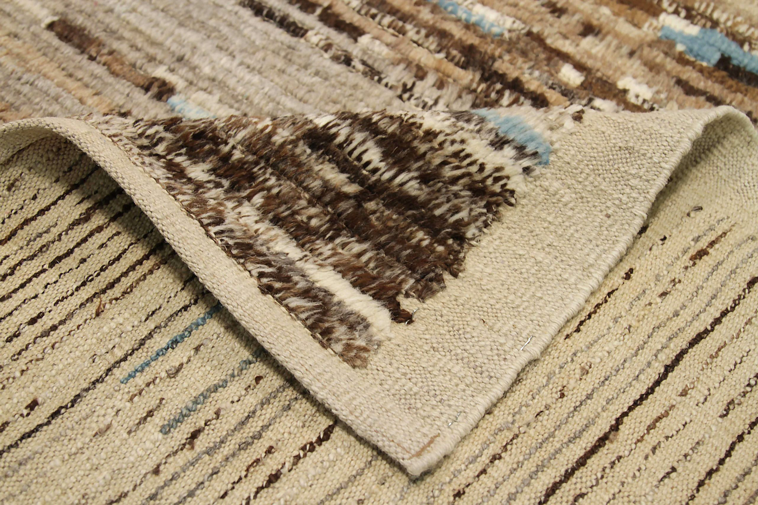 Thumbnail 3 for Afghanistan Moroccan Tribal Rug 90512