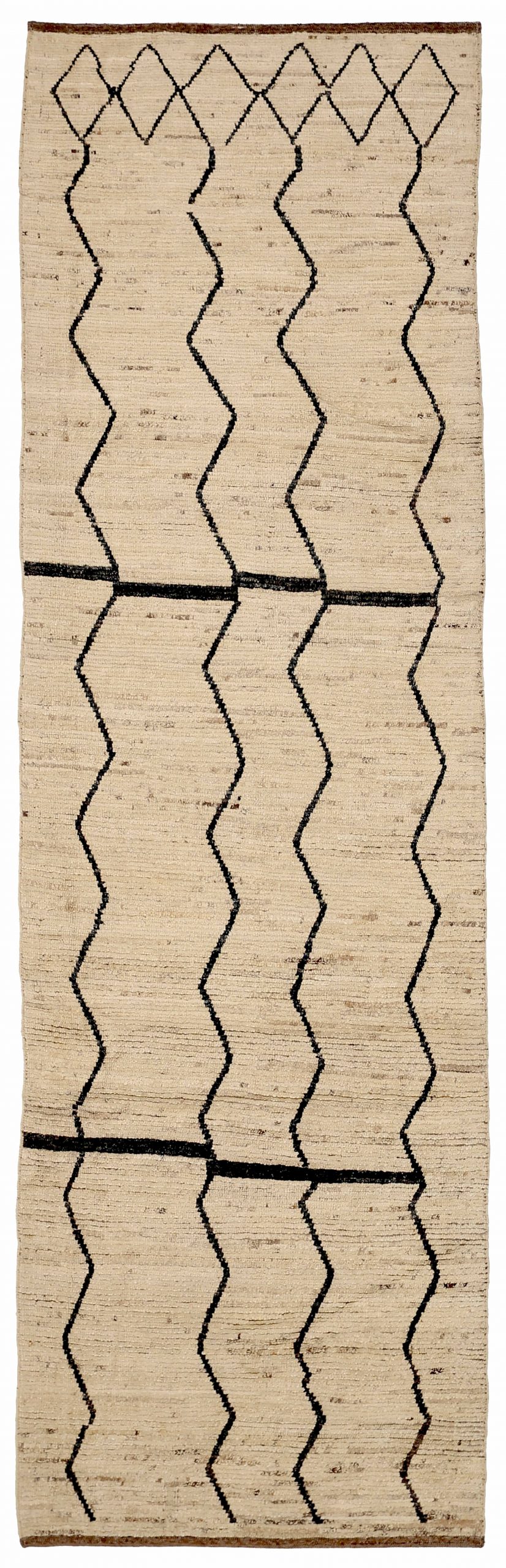 Thumbnail 10 for Afghanistan Moroccan Tribal Rug 90510