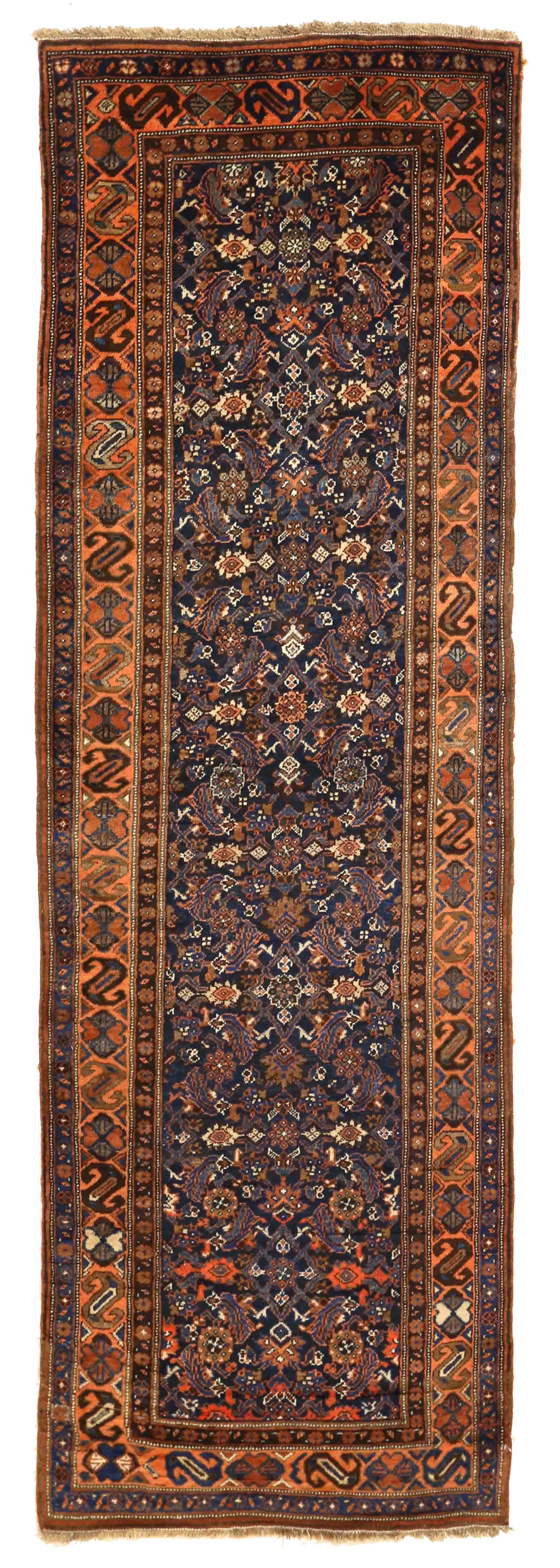 Thumbnail 4 for Antique Persian Bijar Traditional Rug 75145