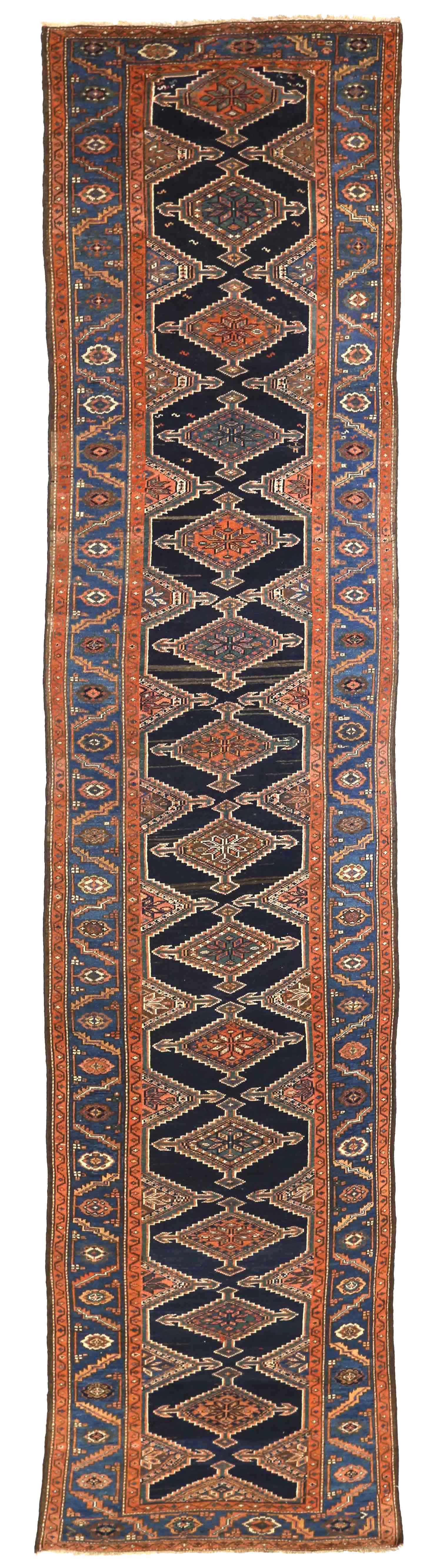 Thumbnail 4 for Antique Persian Kolyai Traditional Rug 75151