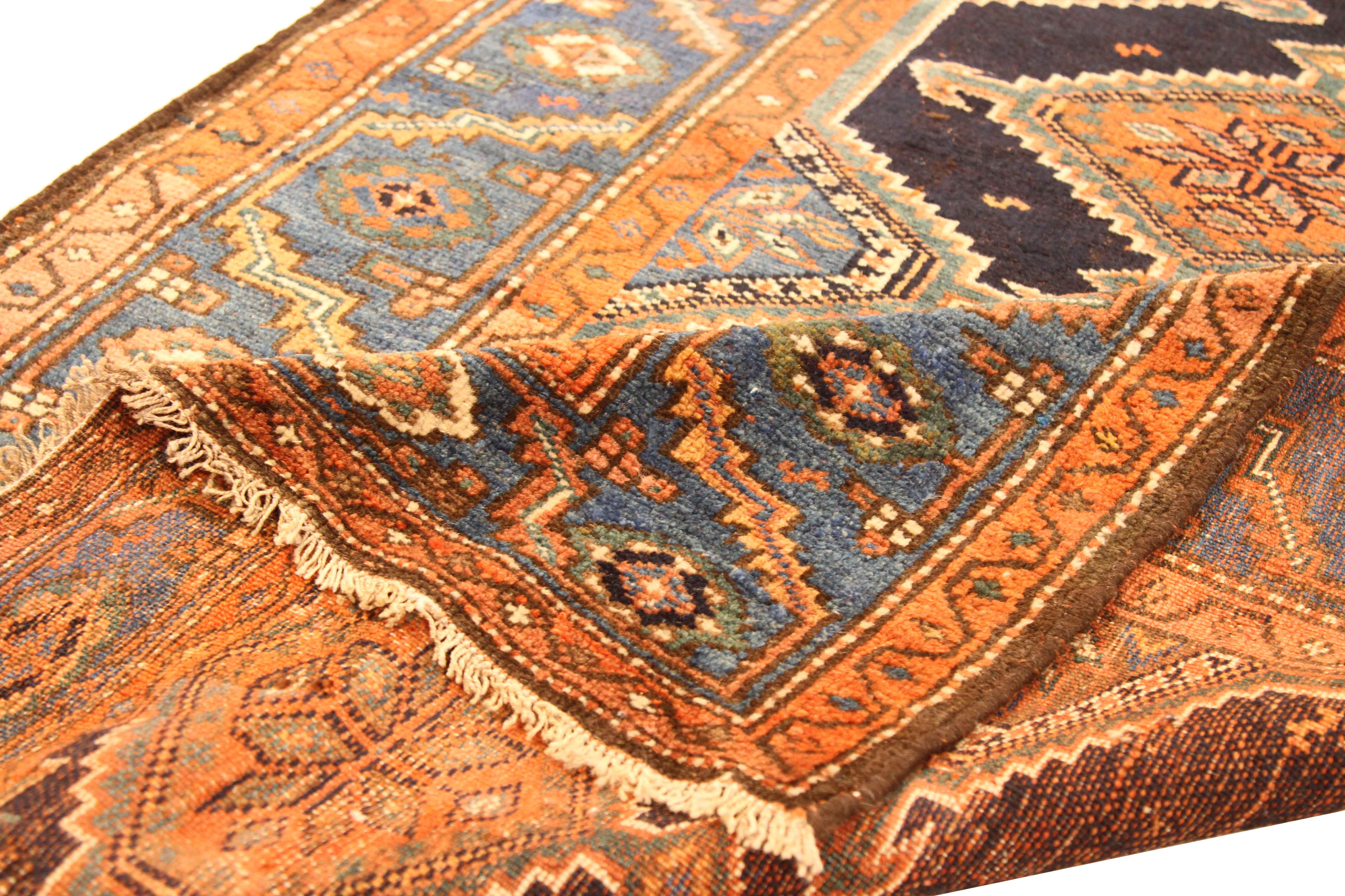 Thumbnail 2 for Antique Persian Kolyai Traditional Rug 75151