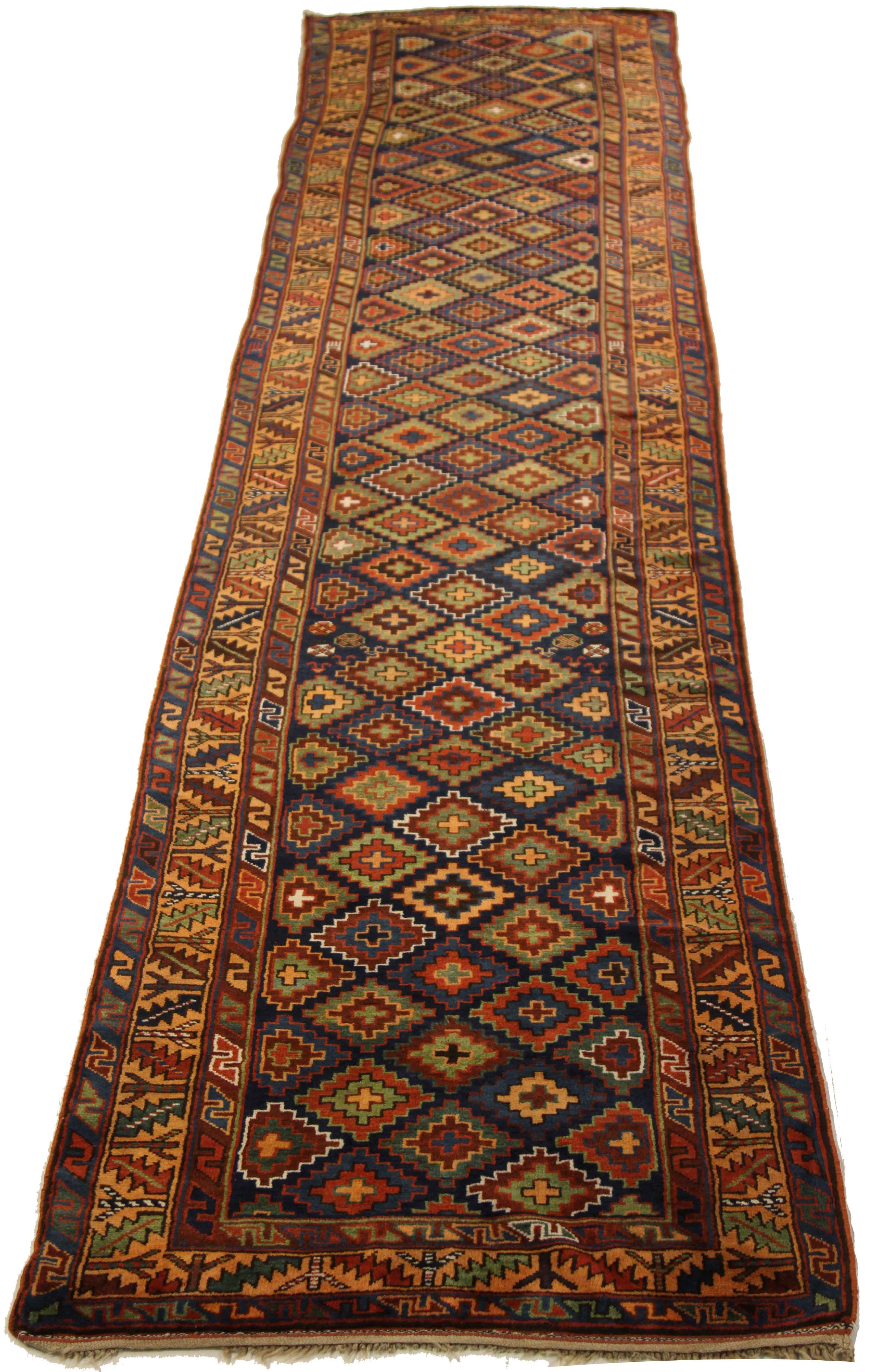 Thumbnail 2 for Antique Russia Kazakhstan Traditional Rug 75139