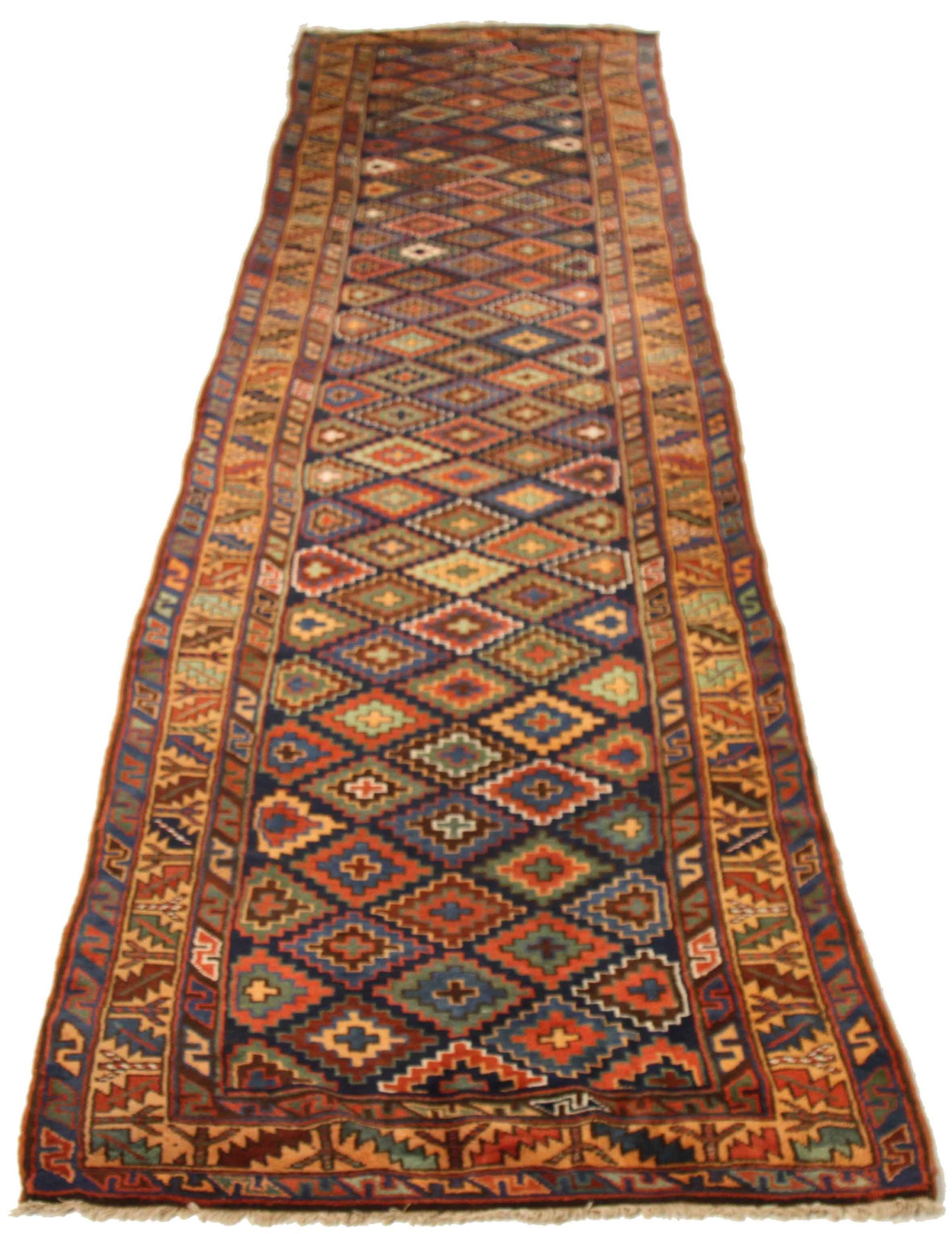 Thumbnail 3 for Antique Russia Kazakhstan Traditional Rug 75140