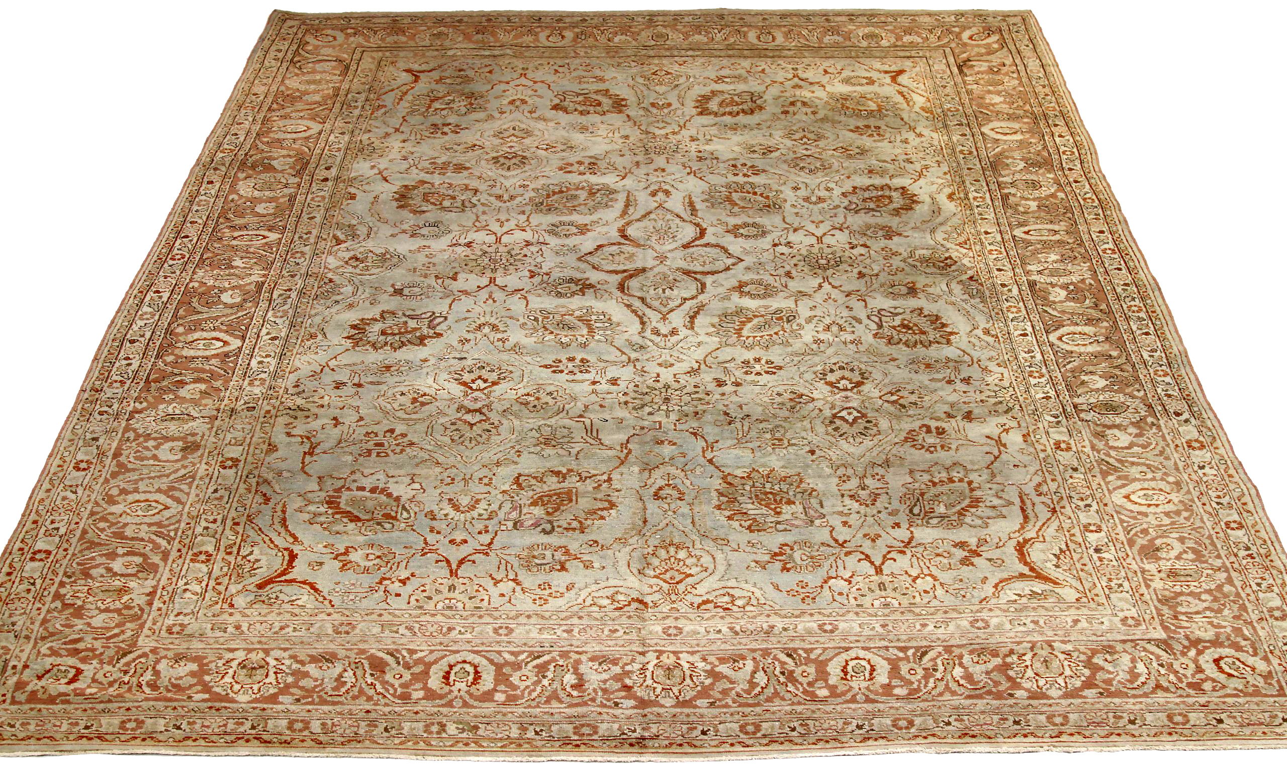 Thumbnail 6 for Antique Persian Malayer Traditional Rug 88801