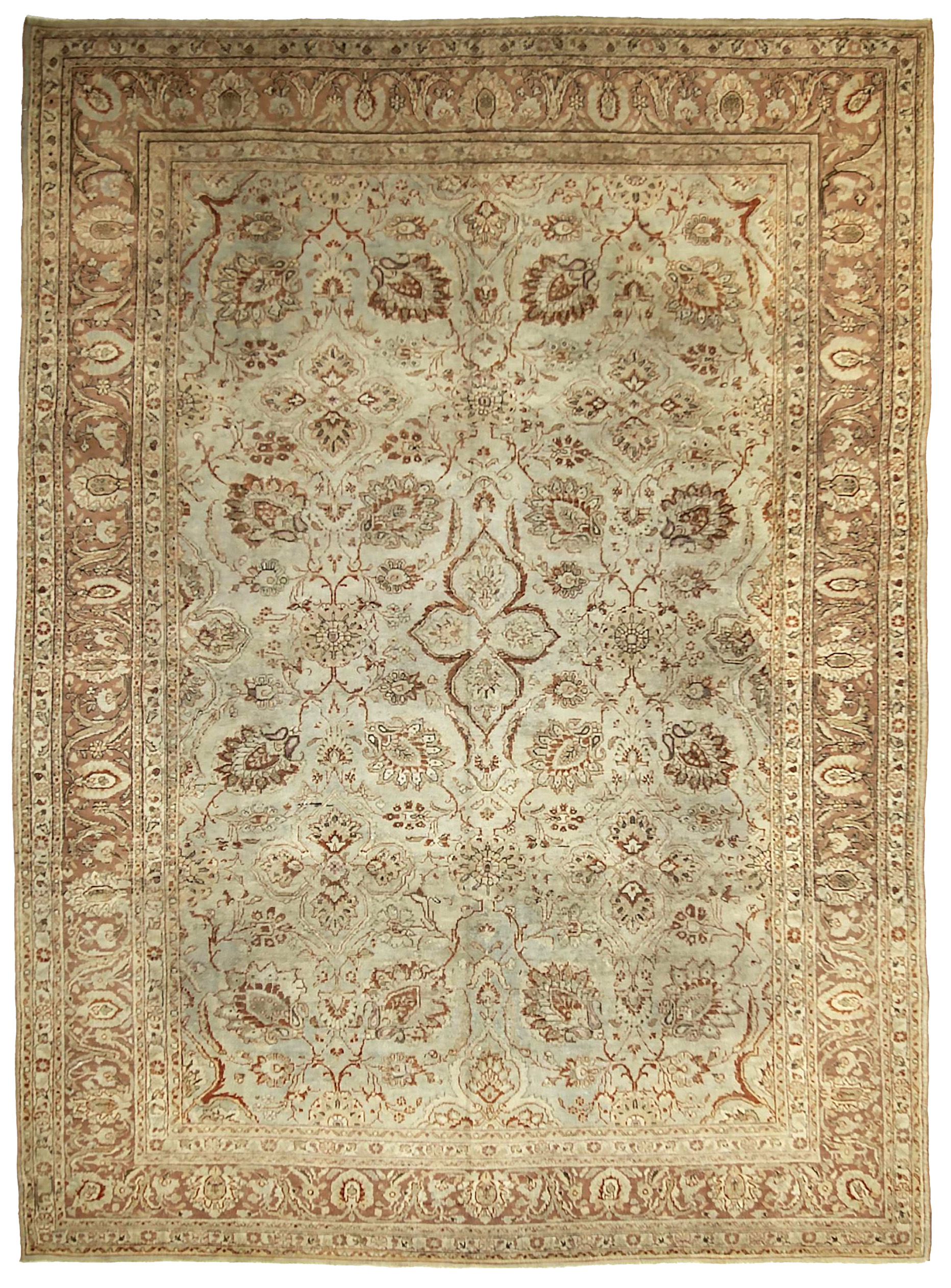 Thumbnail 4 for Antique Persian Malayer Traditional Rug 88801