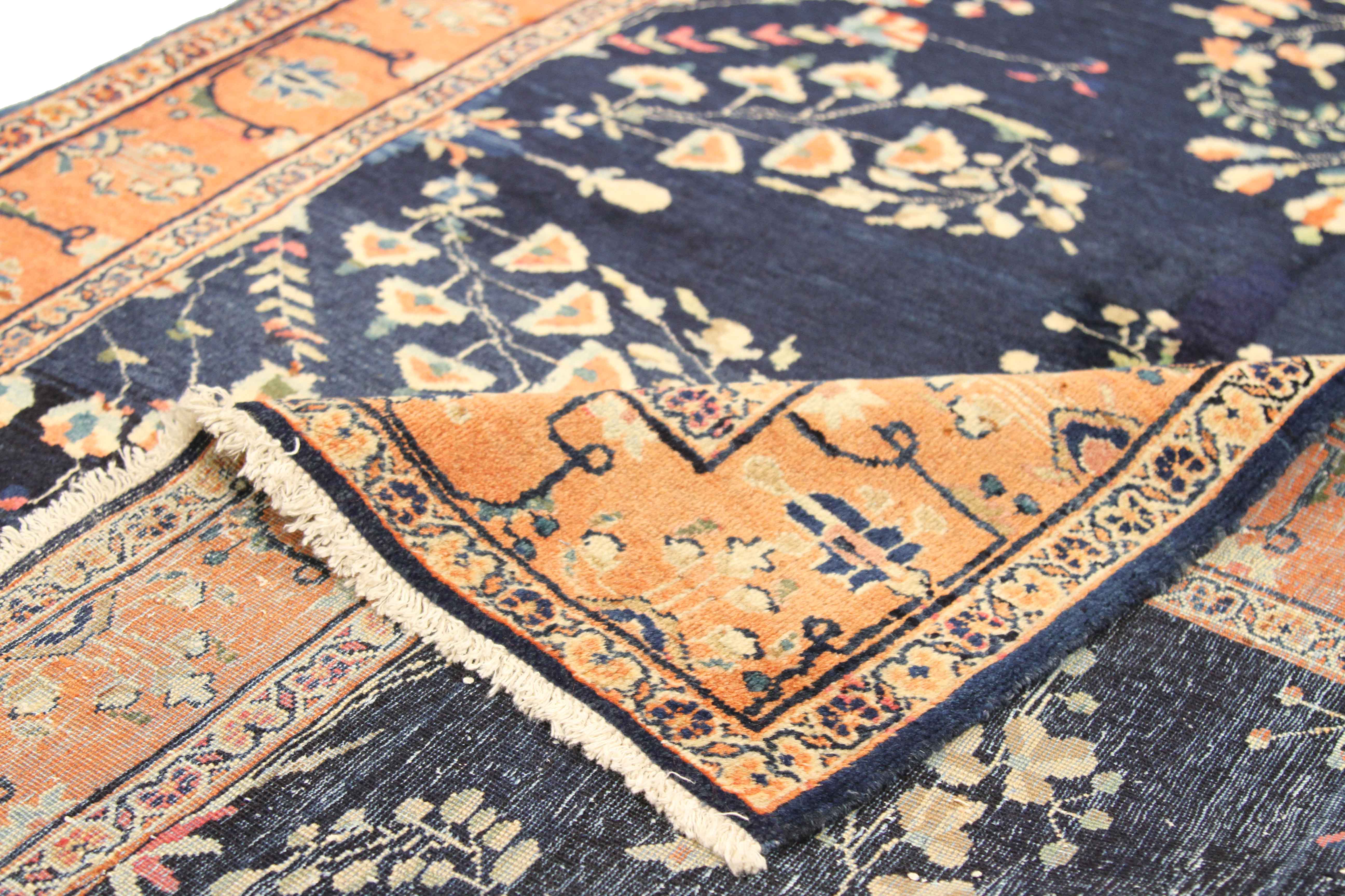 Thumbnail 2 for Antique Persian Farahan Traditional Rug 75172