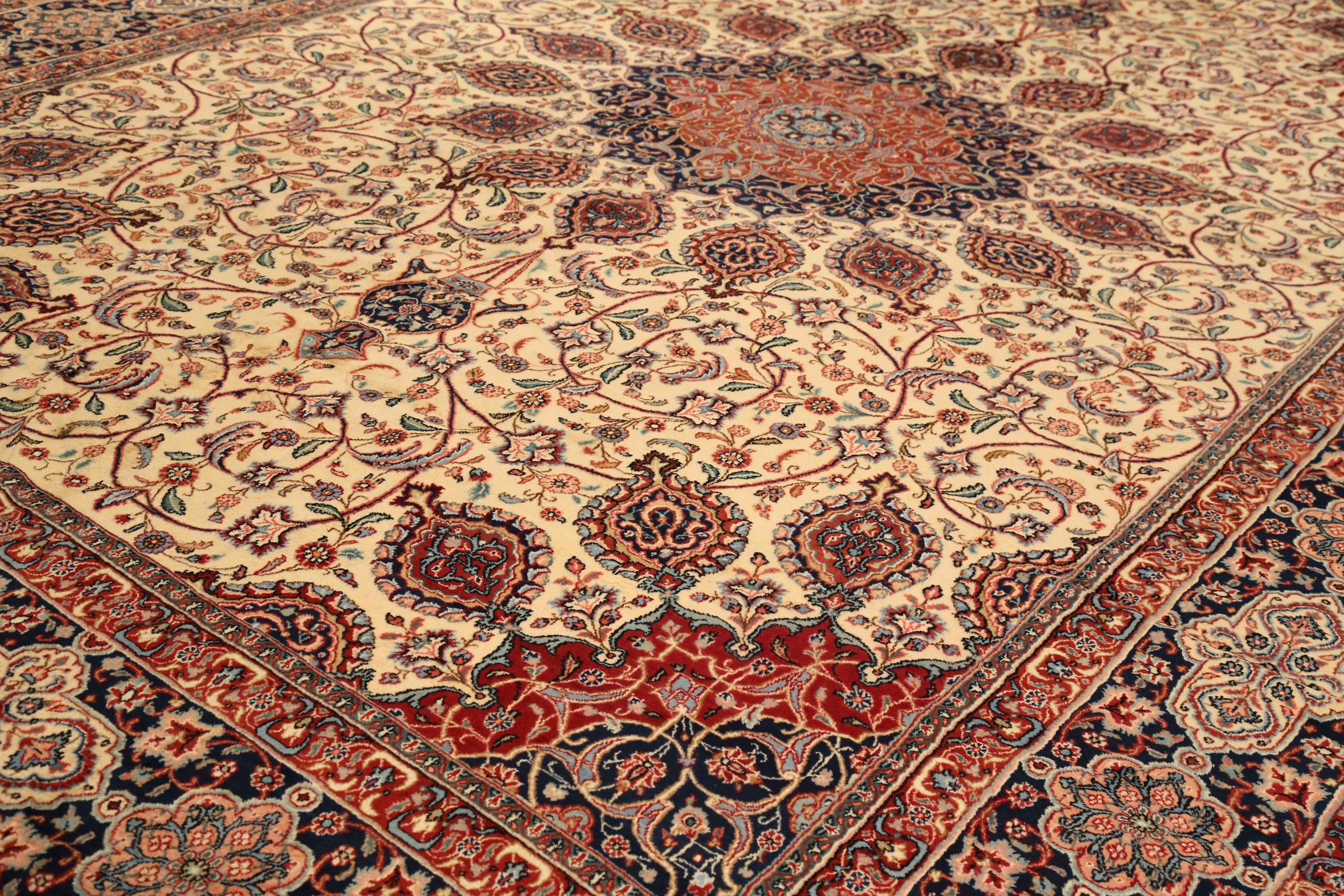 Thumbnail 3 for Antique Persian Hamadan Traditional Rug 75225