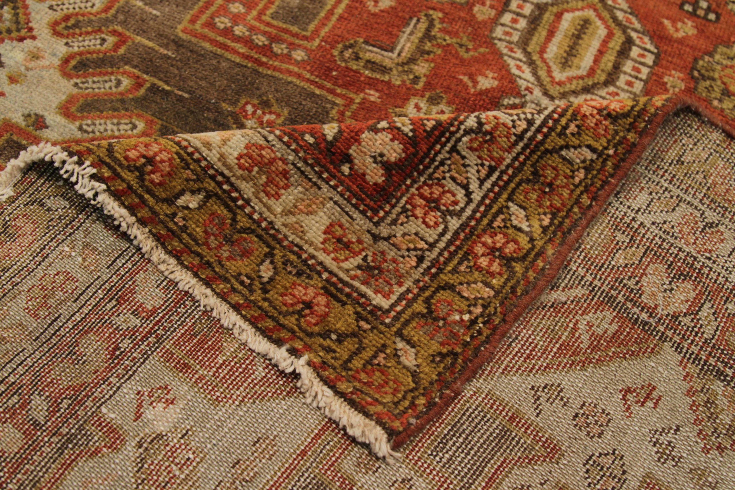 Thumbnail 2 for Antique Persian Malayer Traditional Rug 88771