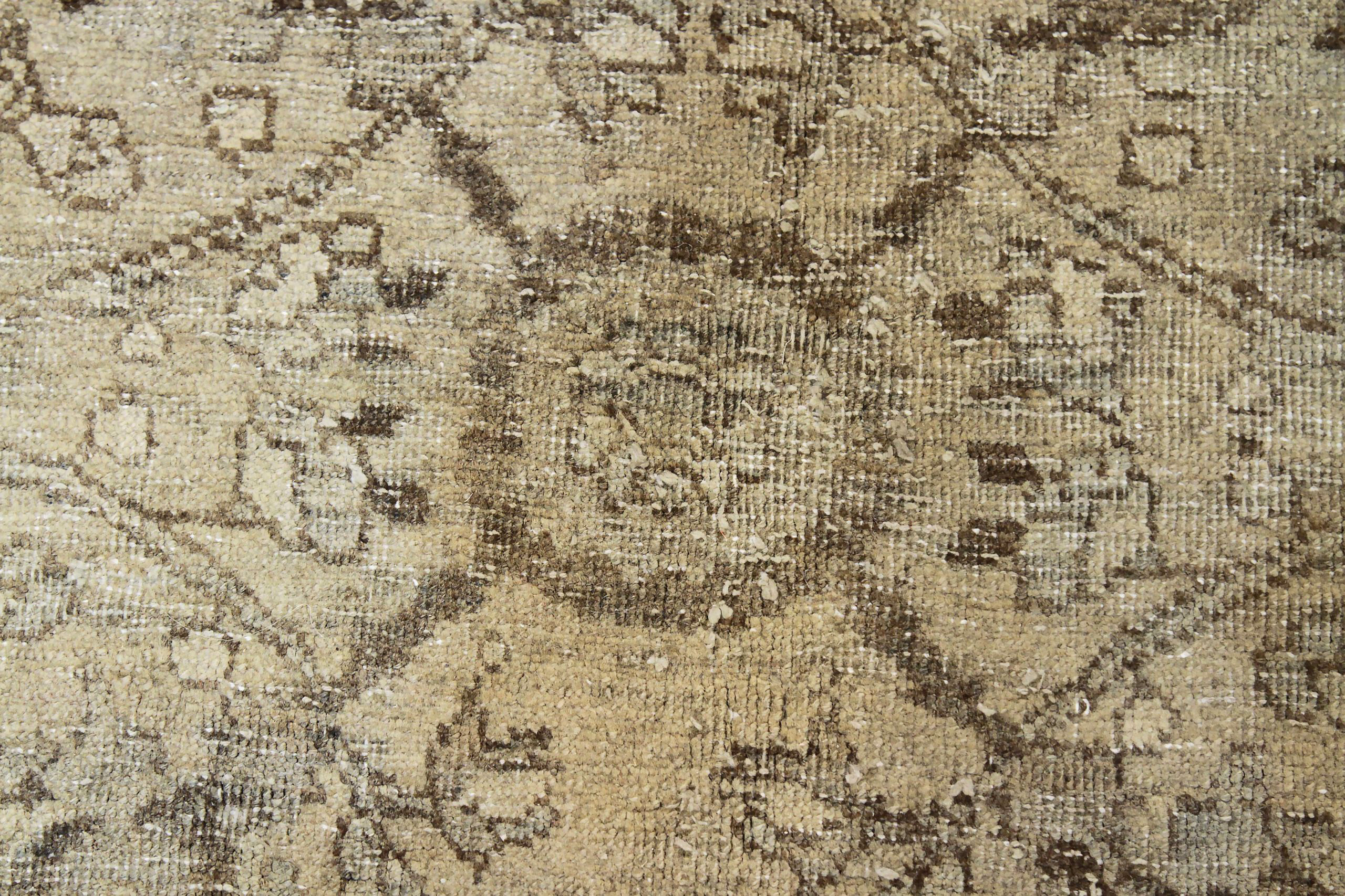 Thumbnail 3 for Antique Persian Tabriz Transitional Rug 88769