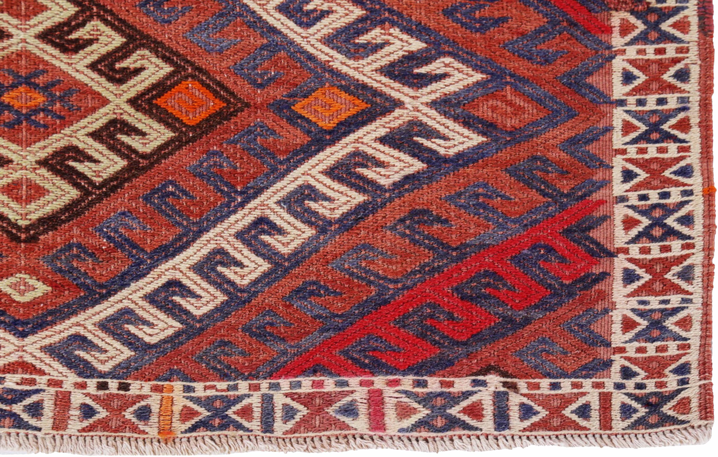 Thumbnail 7 for Antique Persian Traditional Rug 91540