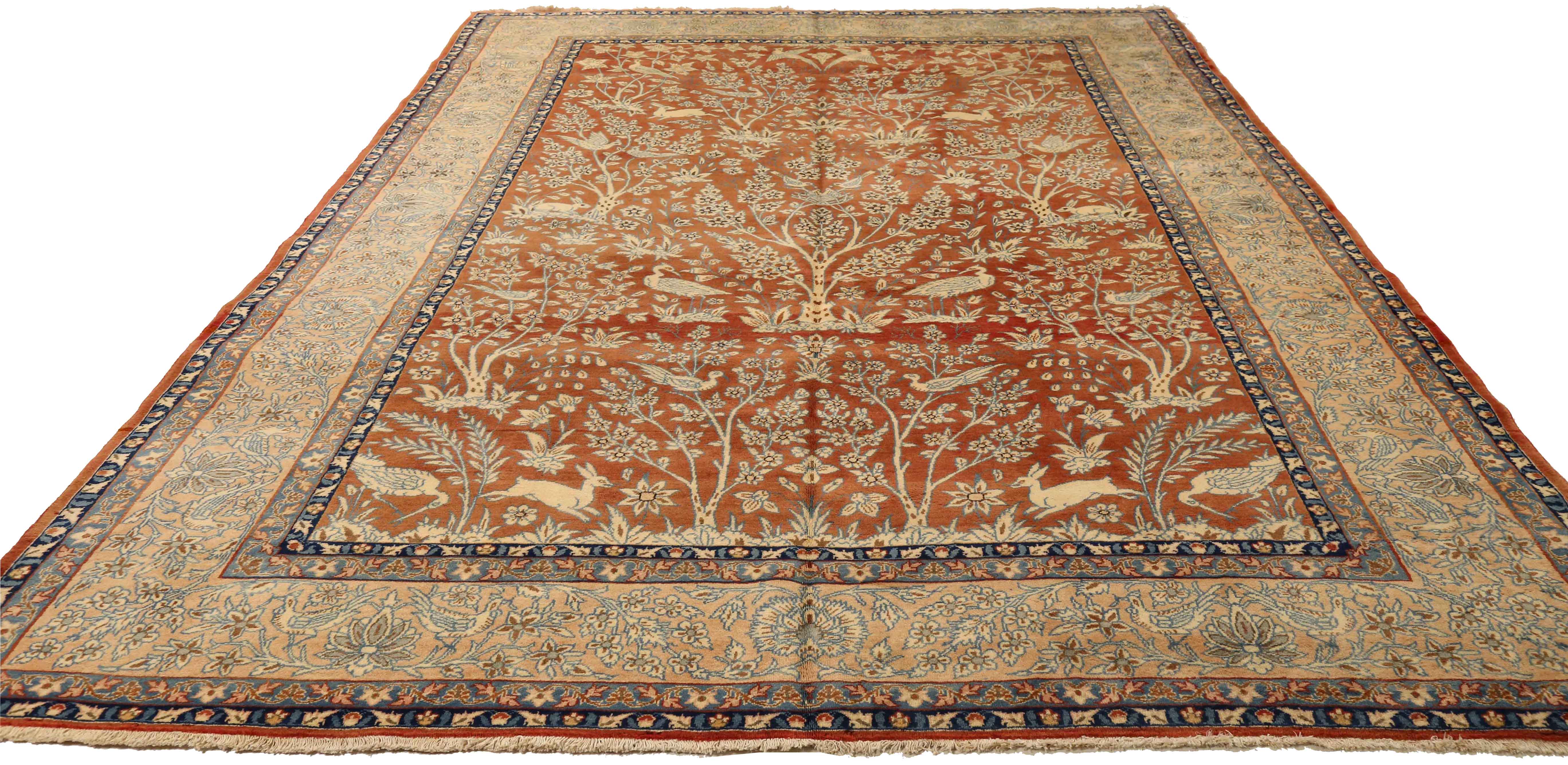 Thumbnail 2 for Antique Persian Nahavand Traditional Rug 75226