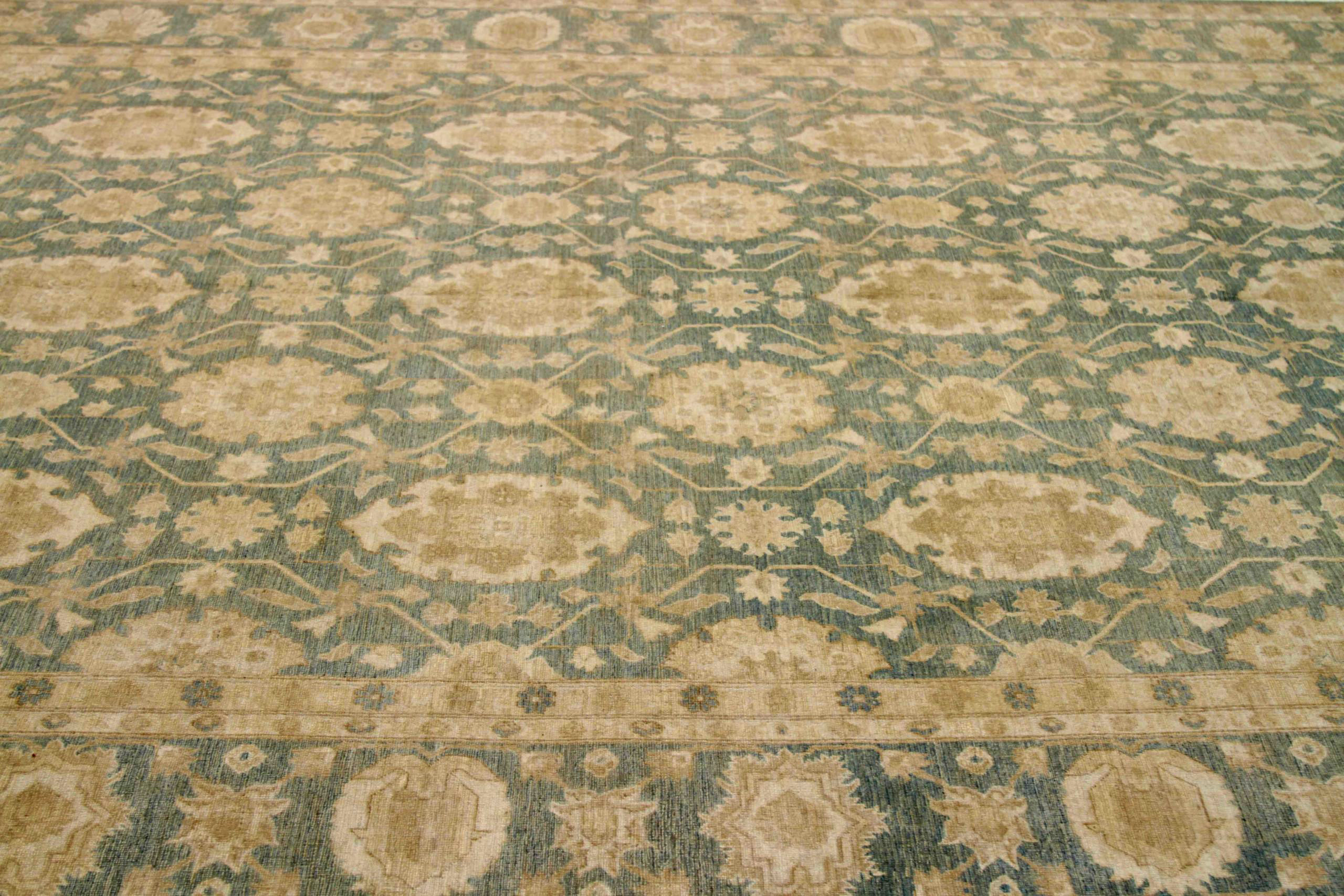 Thumbnail 3 for Afghanistan Tabriz Tribal Rug 91923