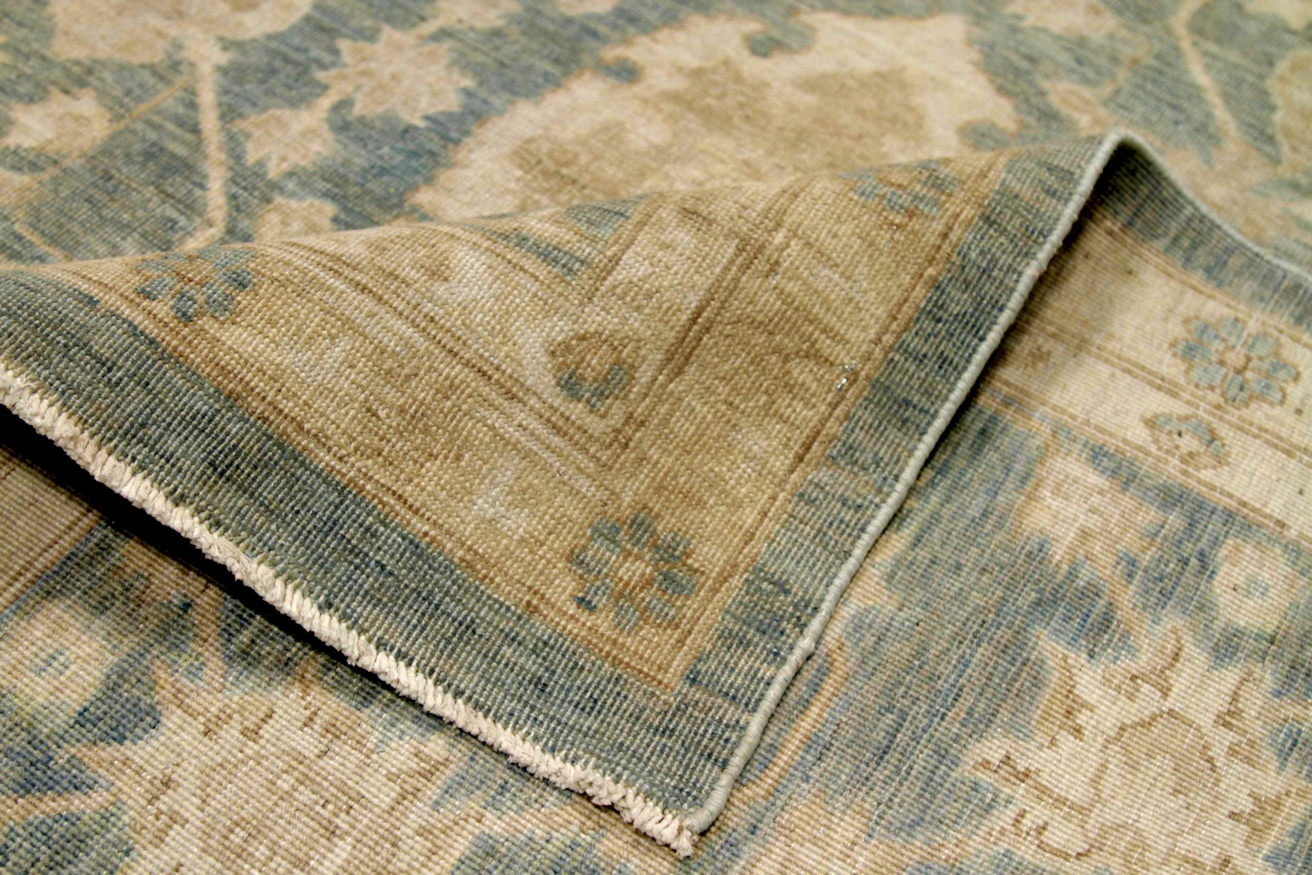 Thumbnail 9 for Afghanistan Tabriz Tribal Rug 91923