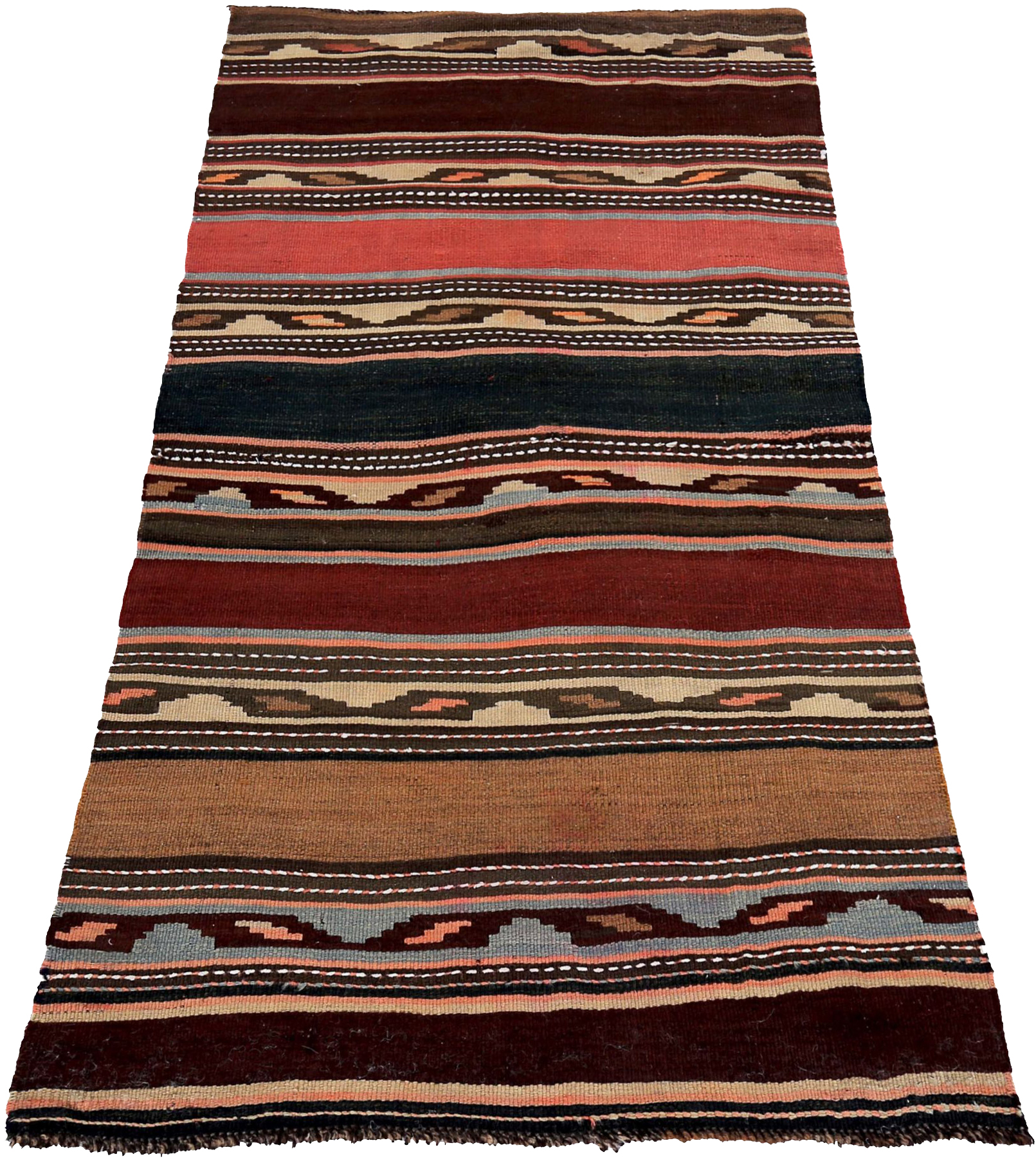 Thumbnail 3 for Antique Persian Traditional Rug 89528