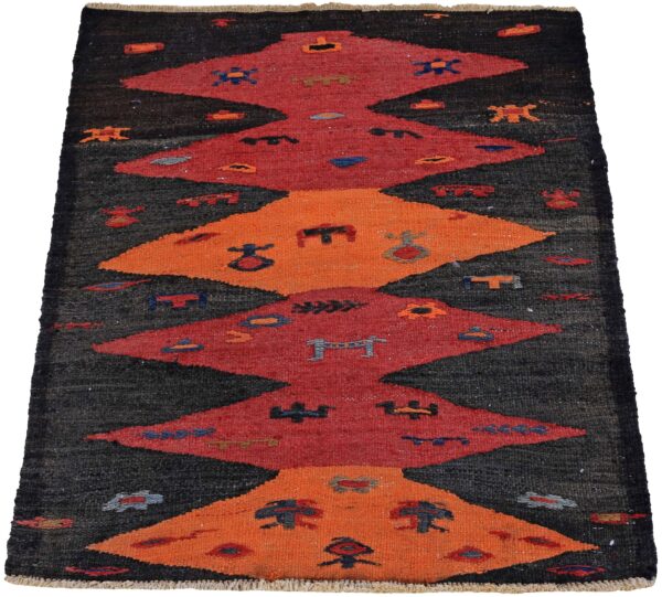 Thumbnail 14 for Antique Persian Transitional Rug 89512
