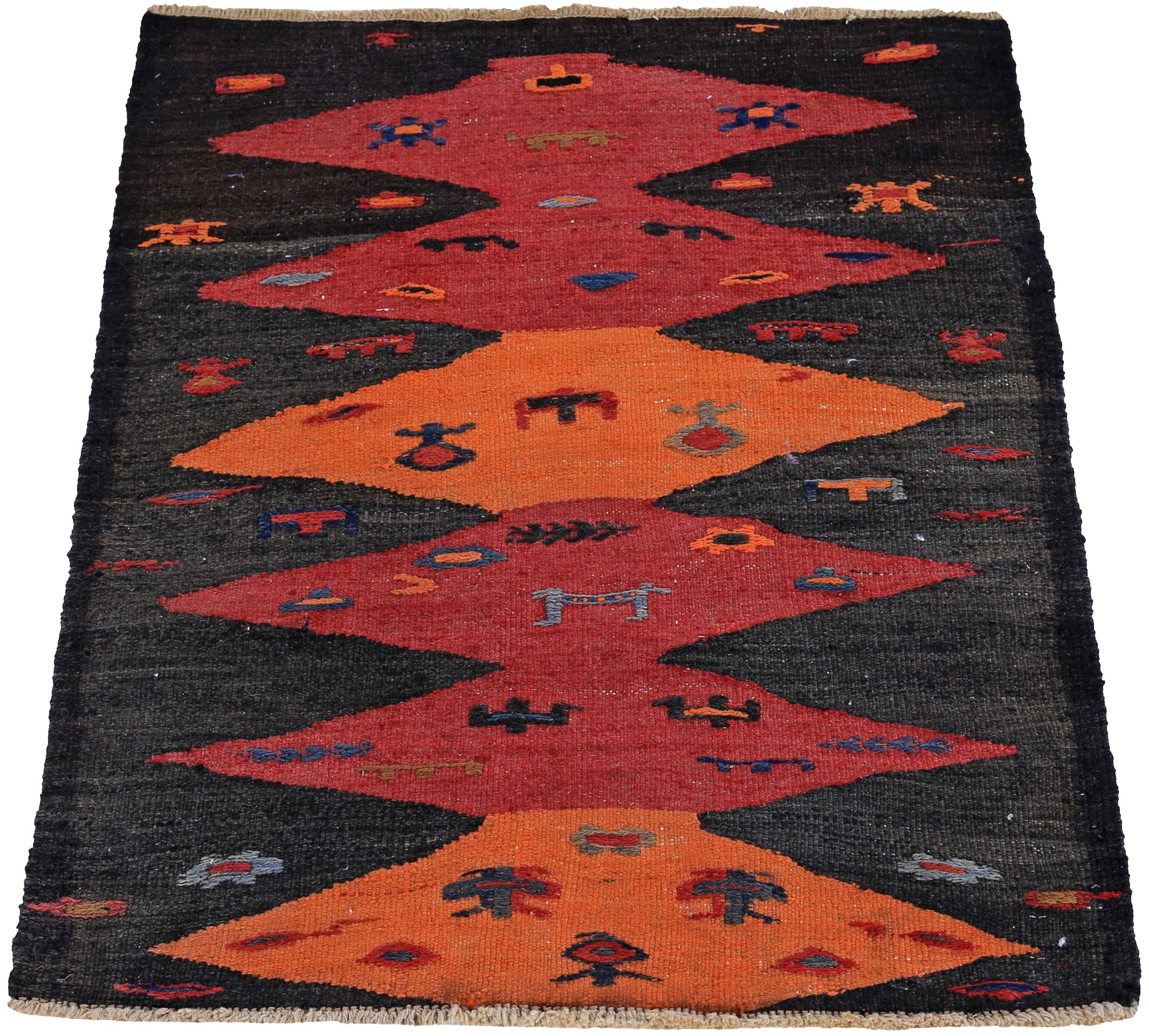 Thumbnail 7 for Antique Persian Transitional Rug 89512