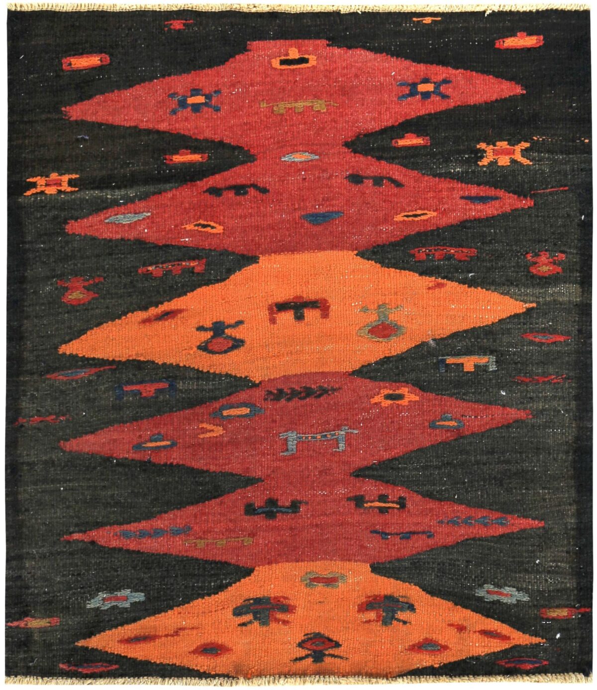Thumbnail 9 for Antique Persian Transitional Rug 89512