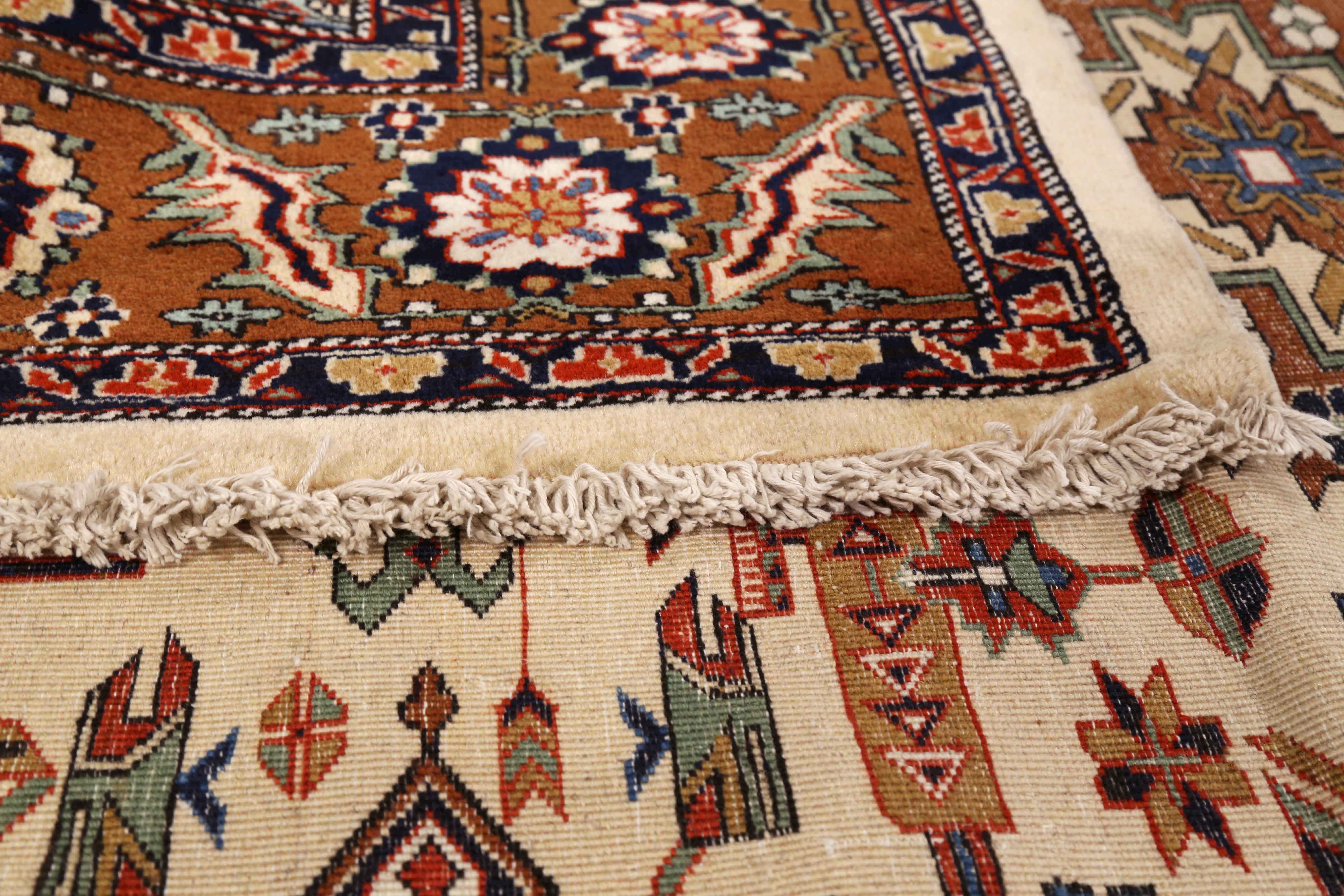 Thumbnail 5 for Antique Persian Ardebil Traditional Rug 75290