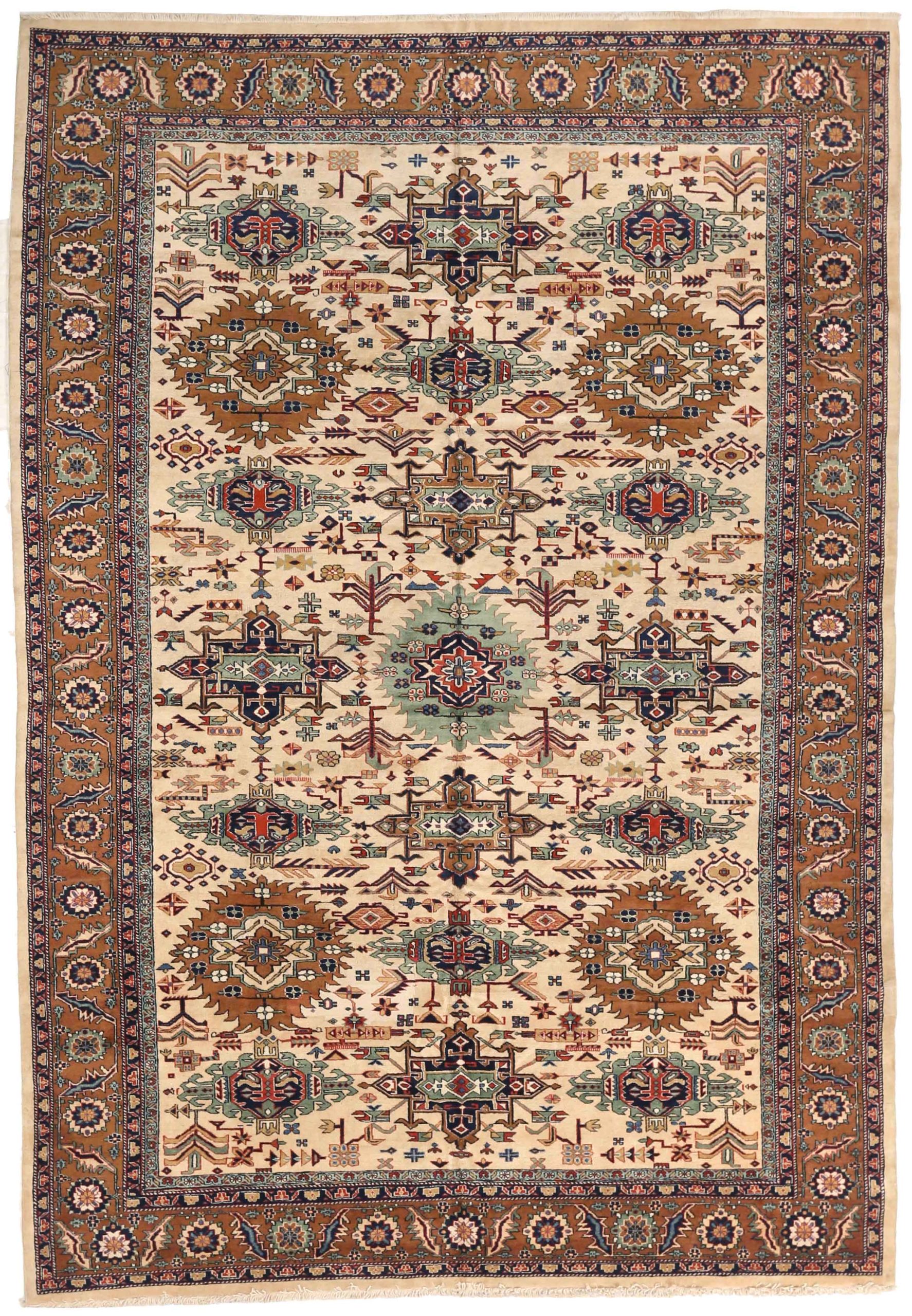 Thumbnail 4 for Antique Persian Ardebil Traditional Rug 75290