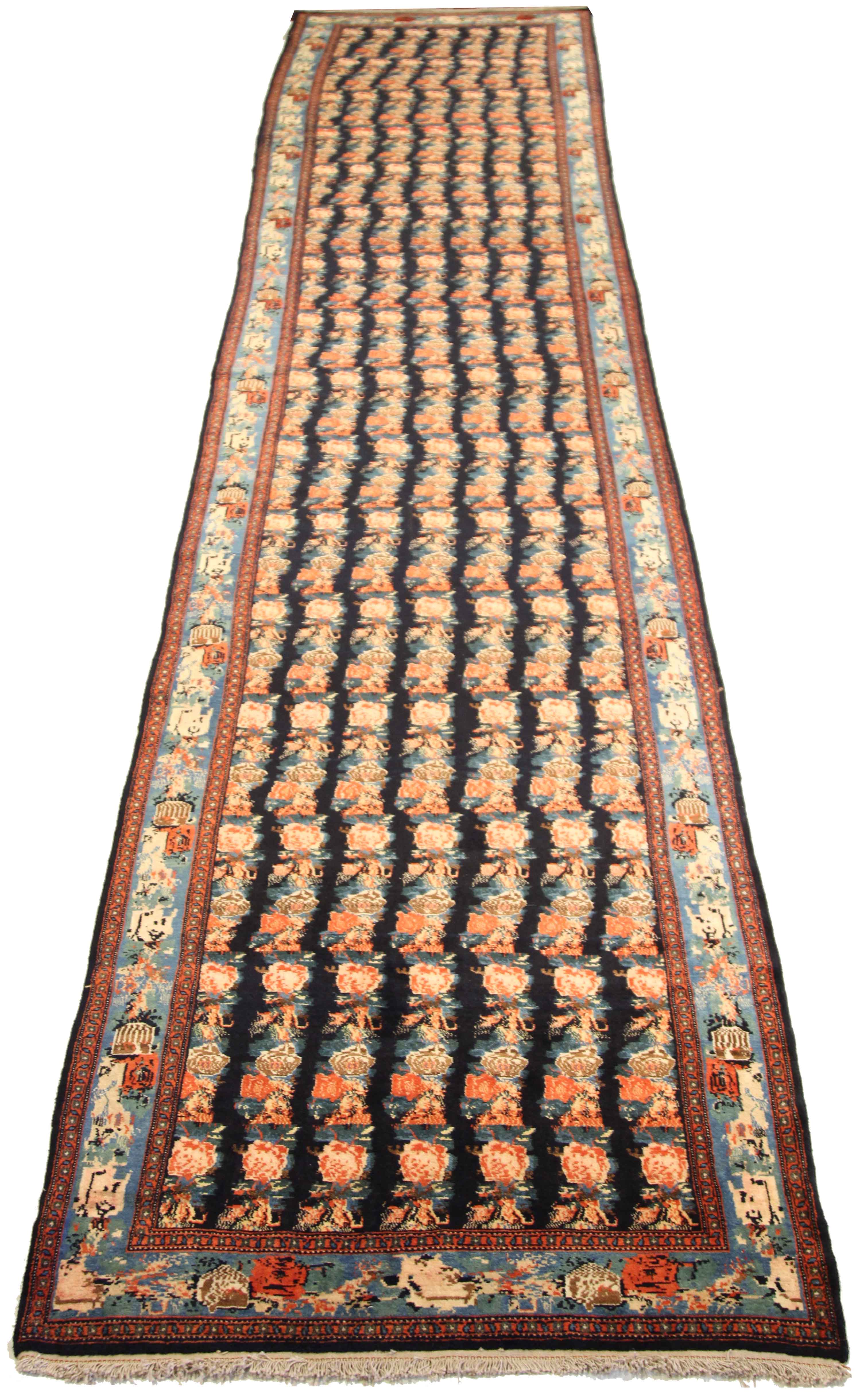 Thumbnail 3 for Antique Persian (Senneh (Kermanshah)) Traditional Rug 75267