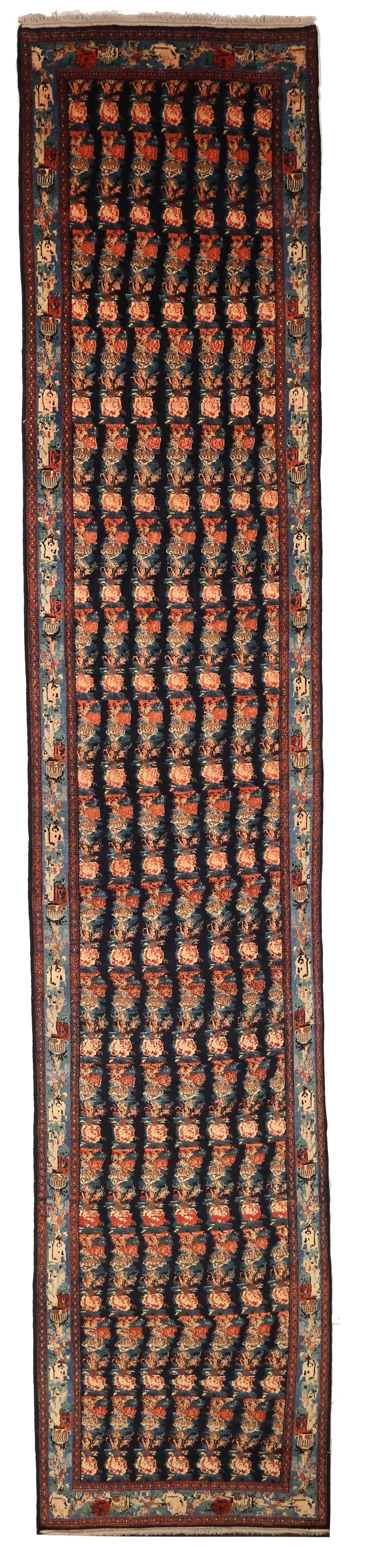 Thumbnail 4 for Antique Persian (Senneh (Kermanshah)) Traditional Rug 75267