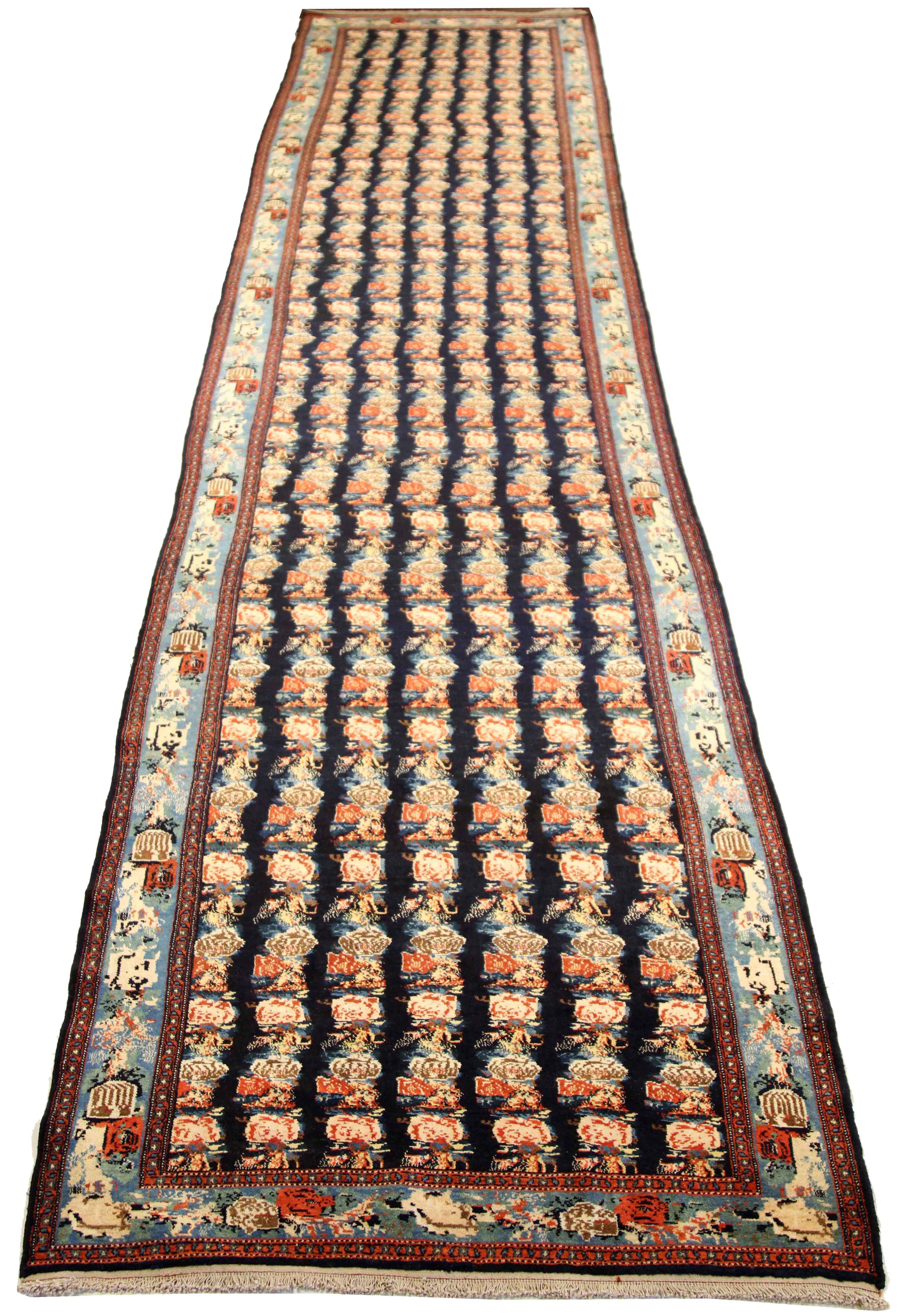 Thumbnail 3 for Antique Persian (Senneh (Kermanshah)) Traditional Rug 75268